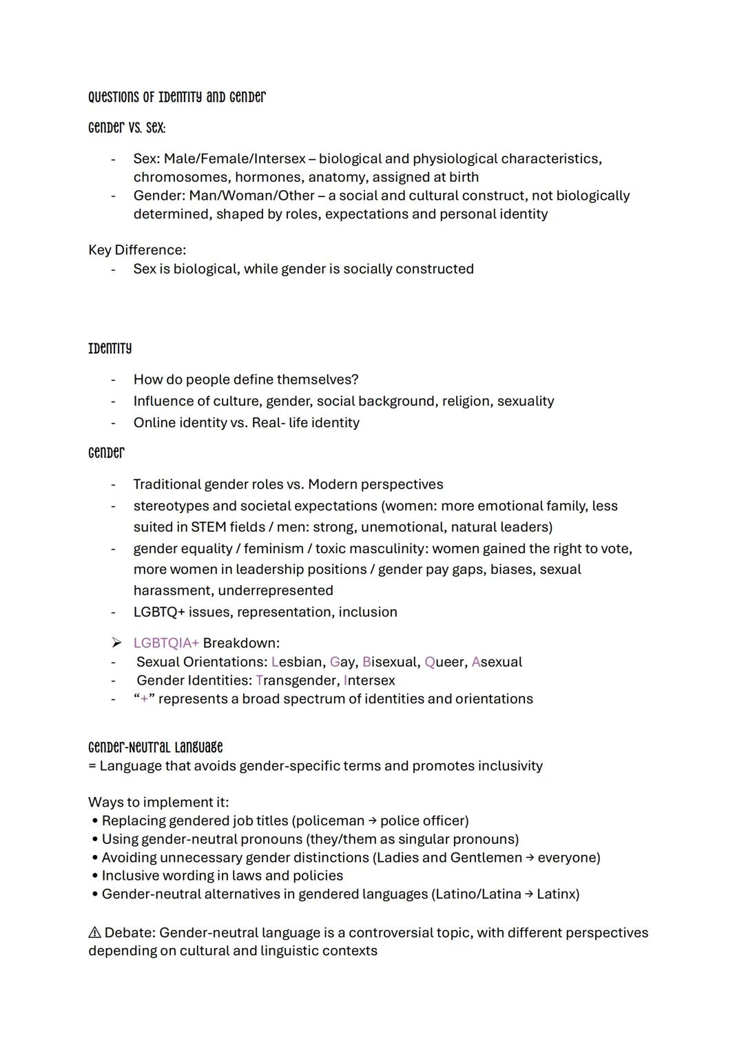GLOBALIZATION
= process in which countries exchange goods, knowledge, politics and economy; this
process increased in the last centuries and