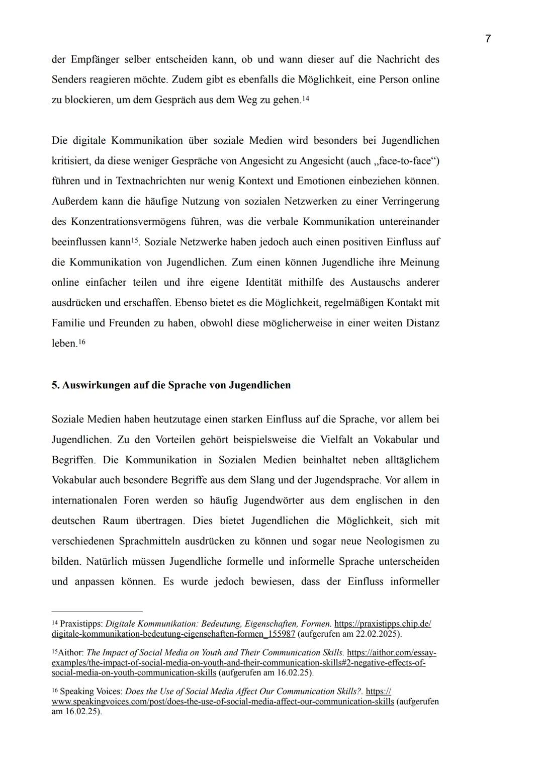 Like mal meinen neuen Post! - Der Einfluss
sozialer Medien auf Jugendsprache
▷
Von Tanem
Schuljahr 2024/2025
Qualifikationsphase 1
Deutsch G