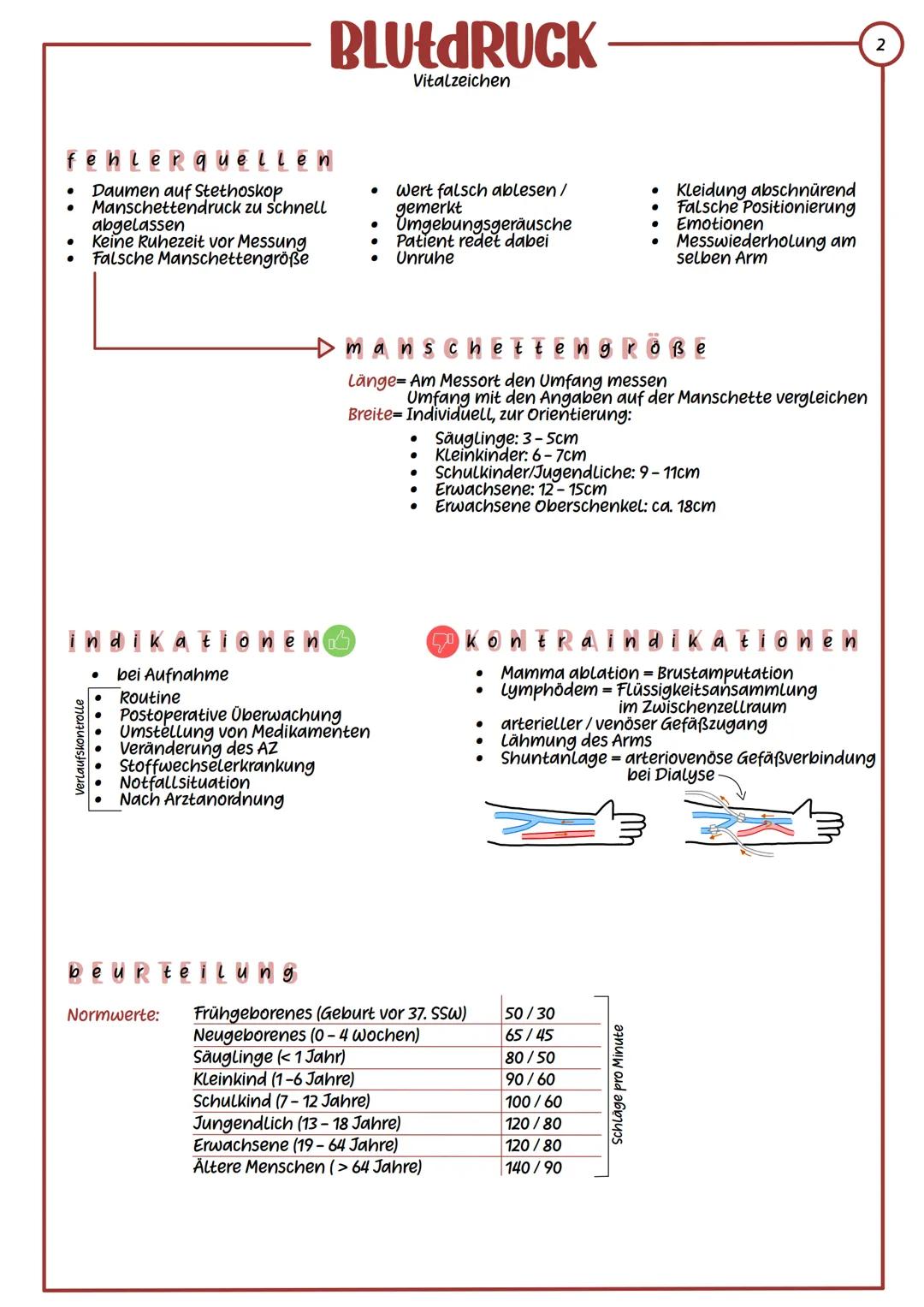 --- OCR Start ---
BLUEDRUCK
Vitalzeichen
Definition: Druck, den das strömende Blut auf die Gefäßwand ausübt.
Wird nach dem Erfinder der nich