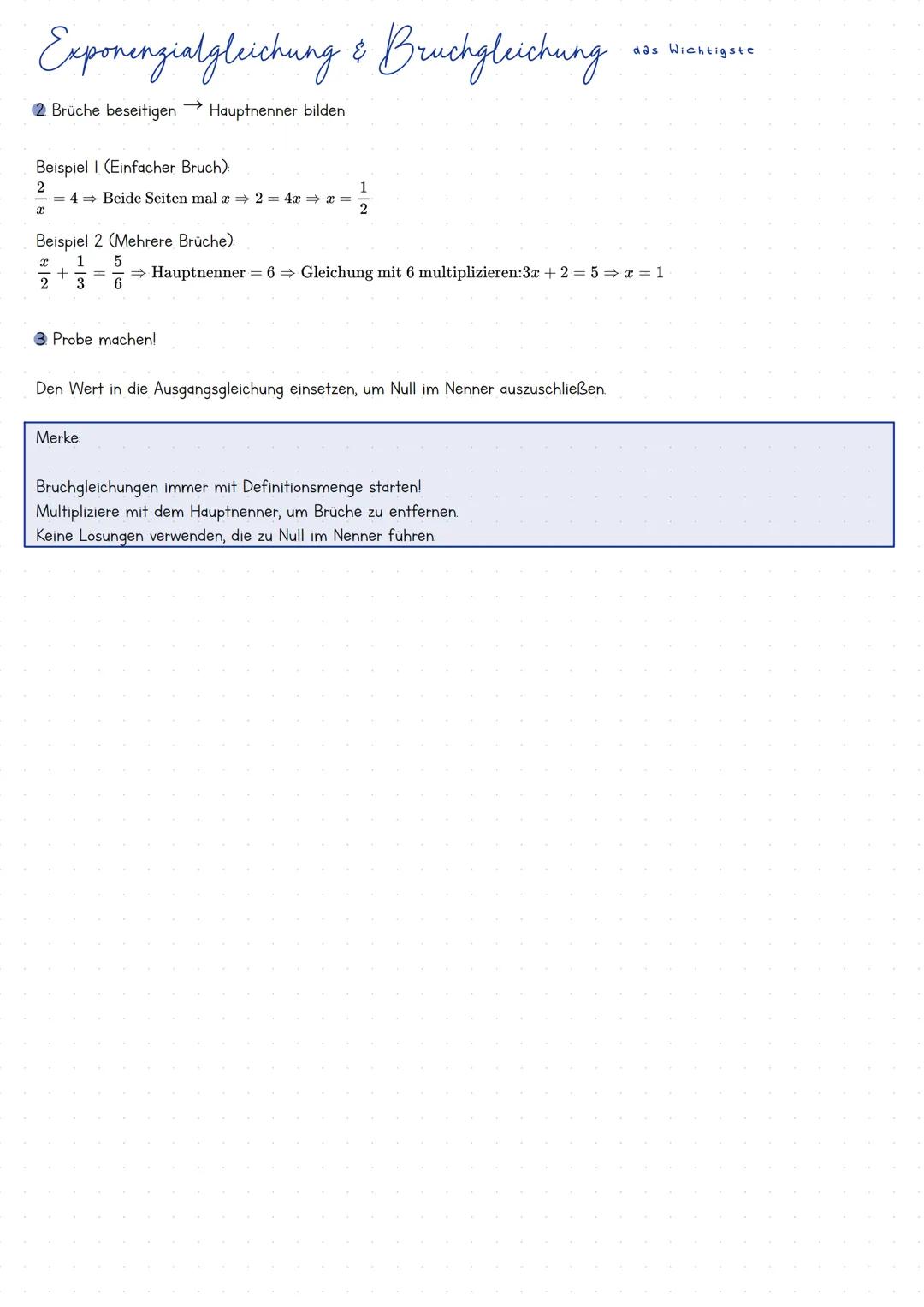 --- OCR Start ---
Poteng, Wurgel- & Logarithmenschreibweise
Potenzschreibweise
Definition a<sup>n</sup> = a
· a
· a ...
· a (n mal)
a = B