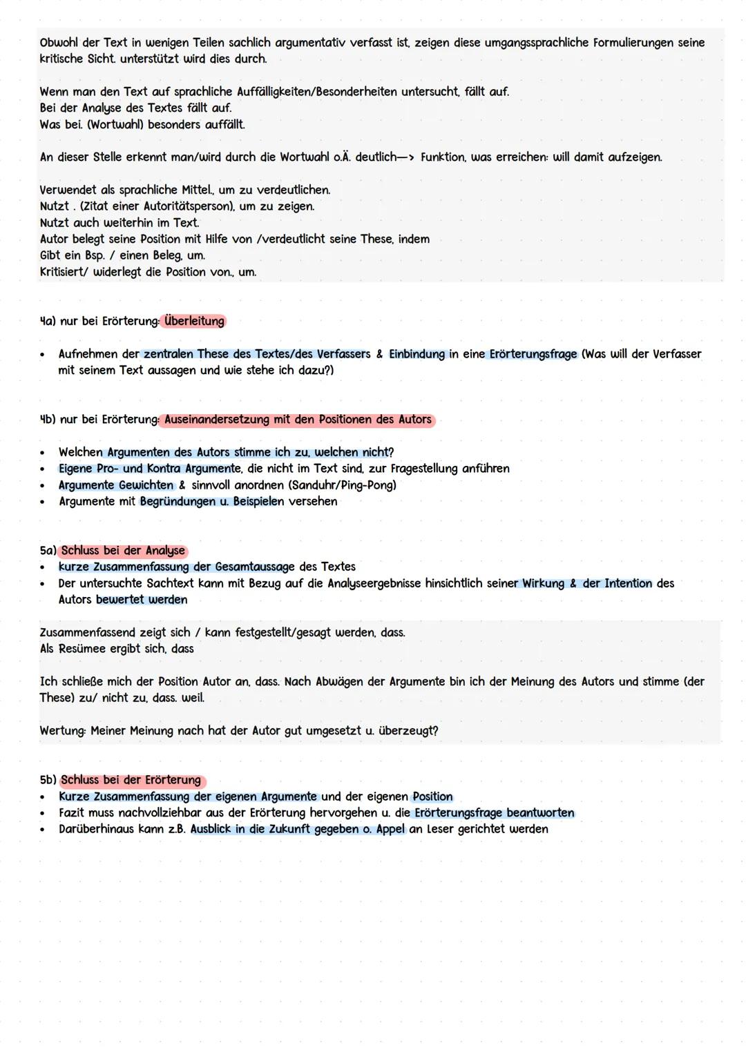# Analyse und Erörterung pragmatischer Texte
Deutsch Leistungskurs Abitur 2025 # Analyse und Erörterung pragmatischer Texte
1) Einleitung
