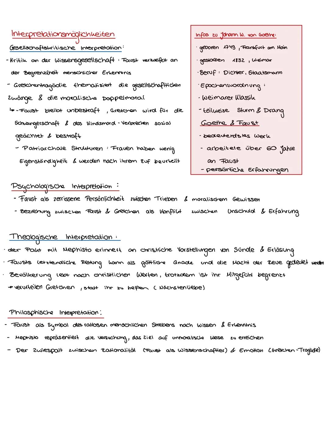 # FAUST # Faust von Johann Wolfgang von Goethe, veröffentlicht 1808
Handlung von einem Gelehrten, der nach grenzenloser Erkenntnis und sinn