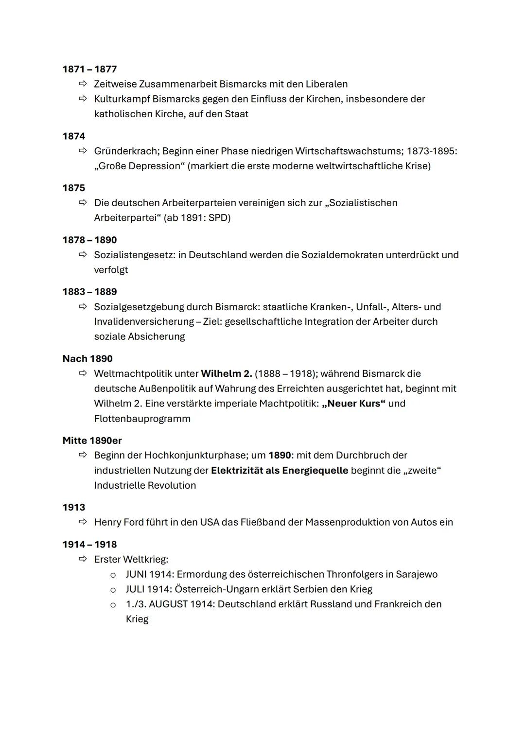 Nationalismus und Globalisierung
(Die deutsche Frage im 19. Jhd.: Vormärz, Revolution, Reichseinigung;
Industrialisierung; Versailler Vertra