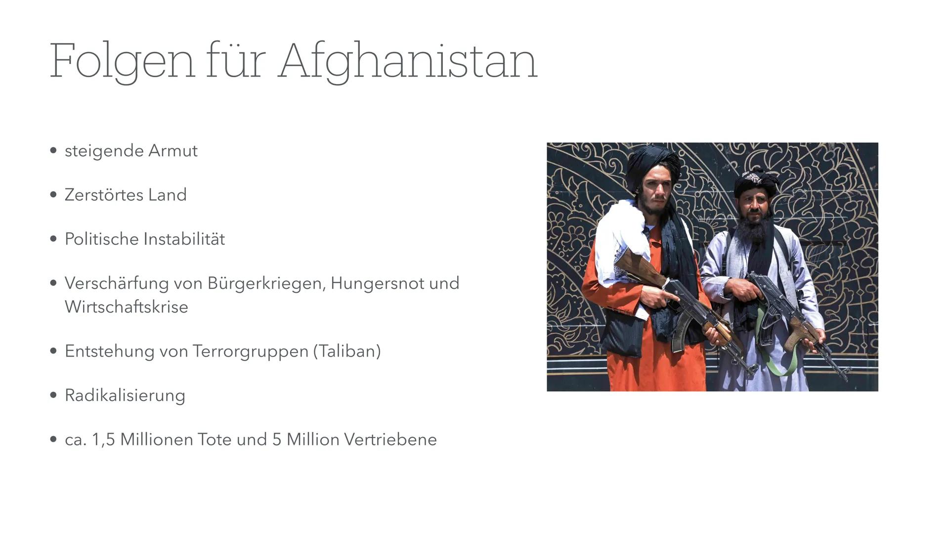 Afghanistan Krieg
(1979-1989) Inhaltsverzeichnis
• Allgemeine Informationen
• Historischer Hintergrund/Ausgang
• Kriegsverlauf
• Kriegsende