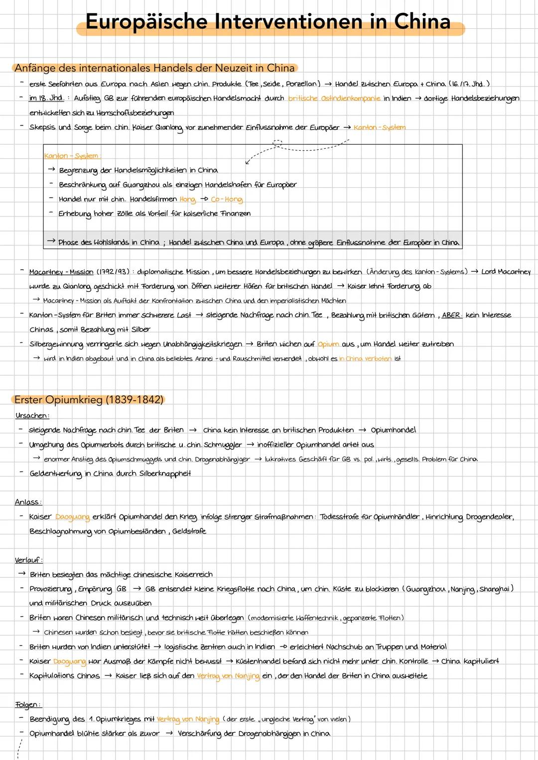 Blütezeit der Qing-Dynastie
vorab:
- chin. Kaiserreich von 221 v. Chr. bis 1911
- China war bis Mitte 18. Jhd. eine absolute Weltmacht und E