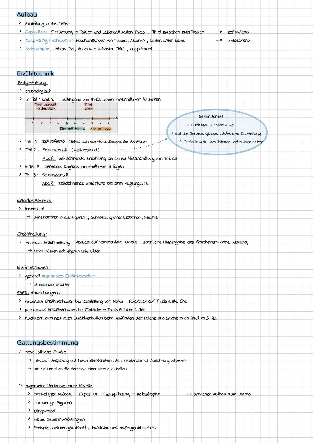 # Bahnwärter Thiel
## Inhaltszusammenfassung
### Teil 1:
> Bahnwärter Thiel, einfacher und fleißiger Arbeiter, verrichtet seit 40 Jahren