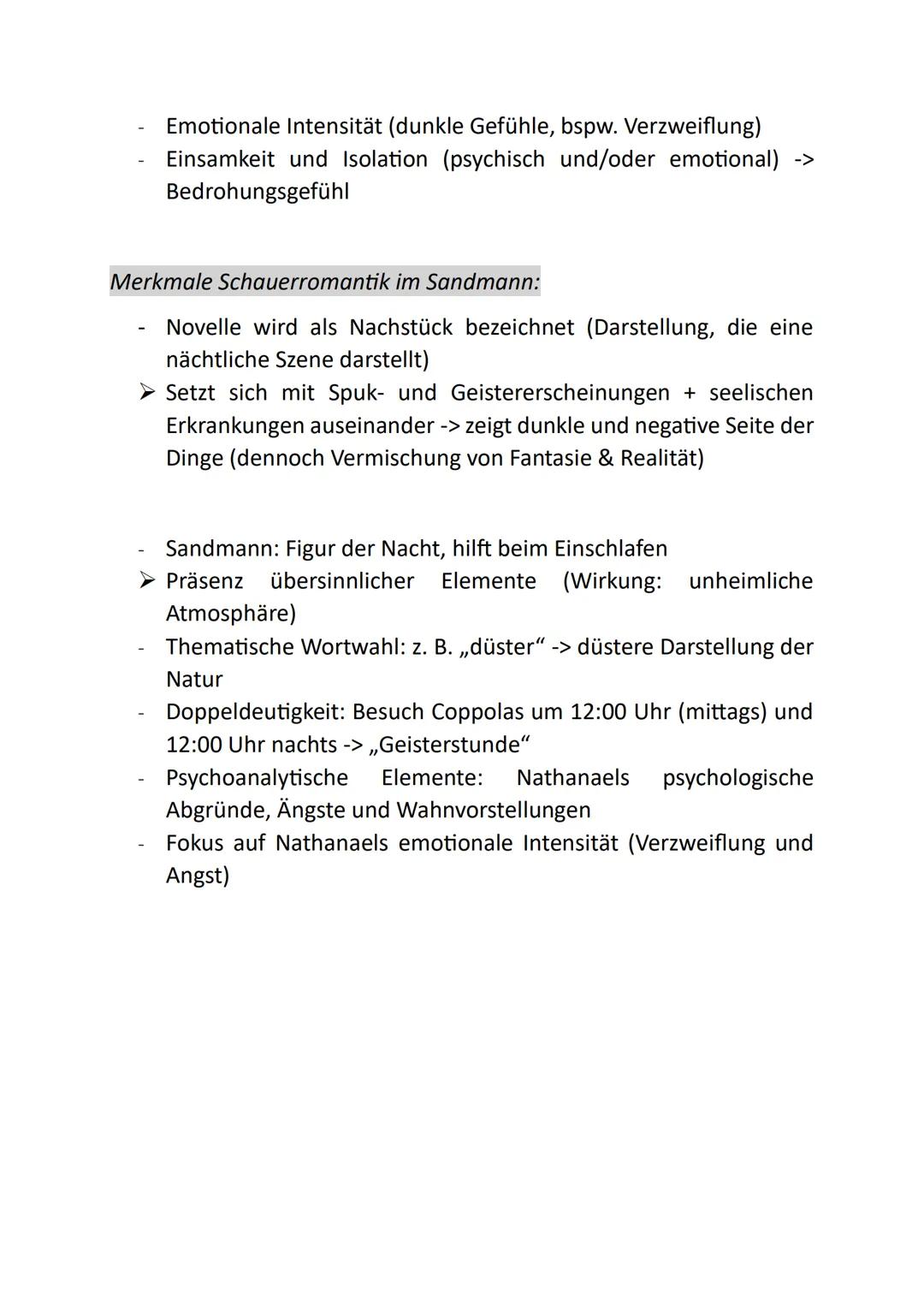 DEUTSCH-GK LERNZETTEL ABITUR 2025
Romantische Lyrik (Q1.1)
- ca. 1795-1840
- Ablehnung der gesell. Normen & das alltägliche Leben
- Reaktion