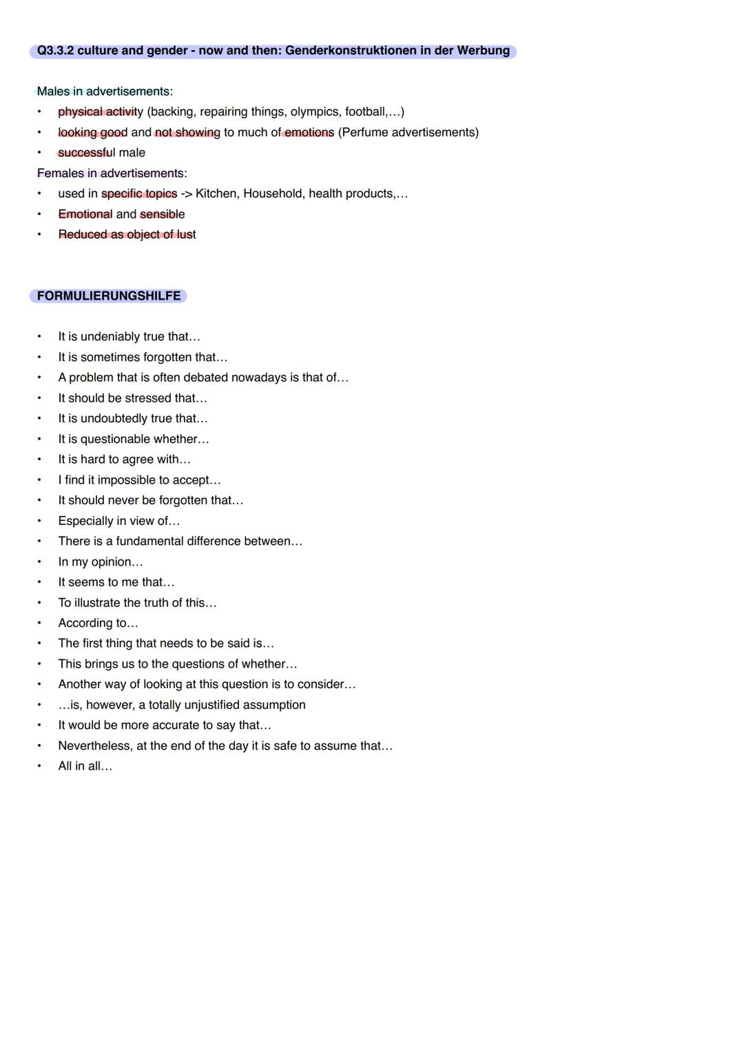 Englisch Überblick
Q1.1.1 Development and principles of American democracy and the Constitution
1. Principles of American Democracy:
-Popula