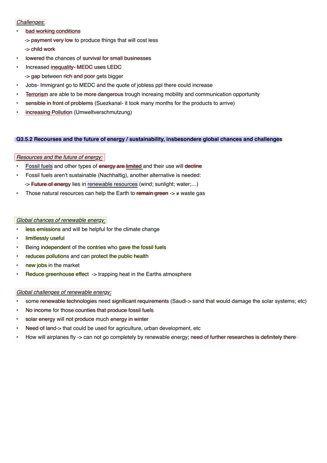 Englisch Überblick
Q1.1.1 Development and principles of American democracy and the Constitution
1. Principles of American Democracy:
-Popula