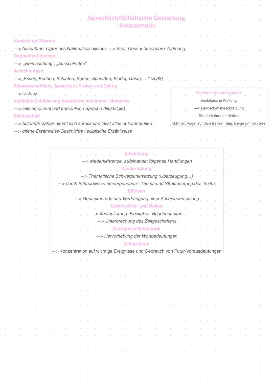 --- OCR Start ---
Heimsuchung
Jenny Erpenbeck
2008
Aufbau des Romans
Prolog: Entstehung der märkischen Landschaft vor mehr als 24000 Jahren