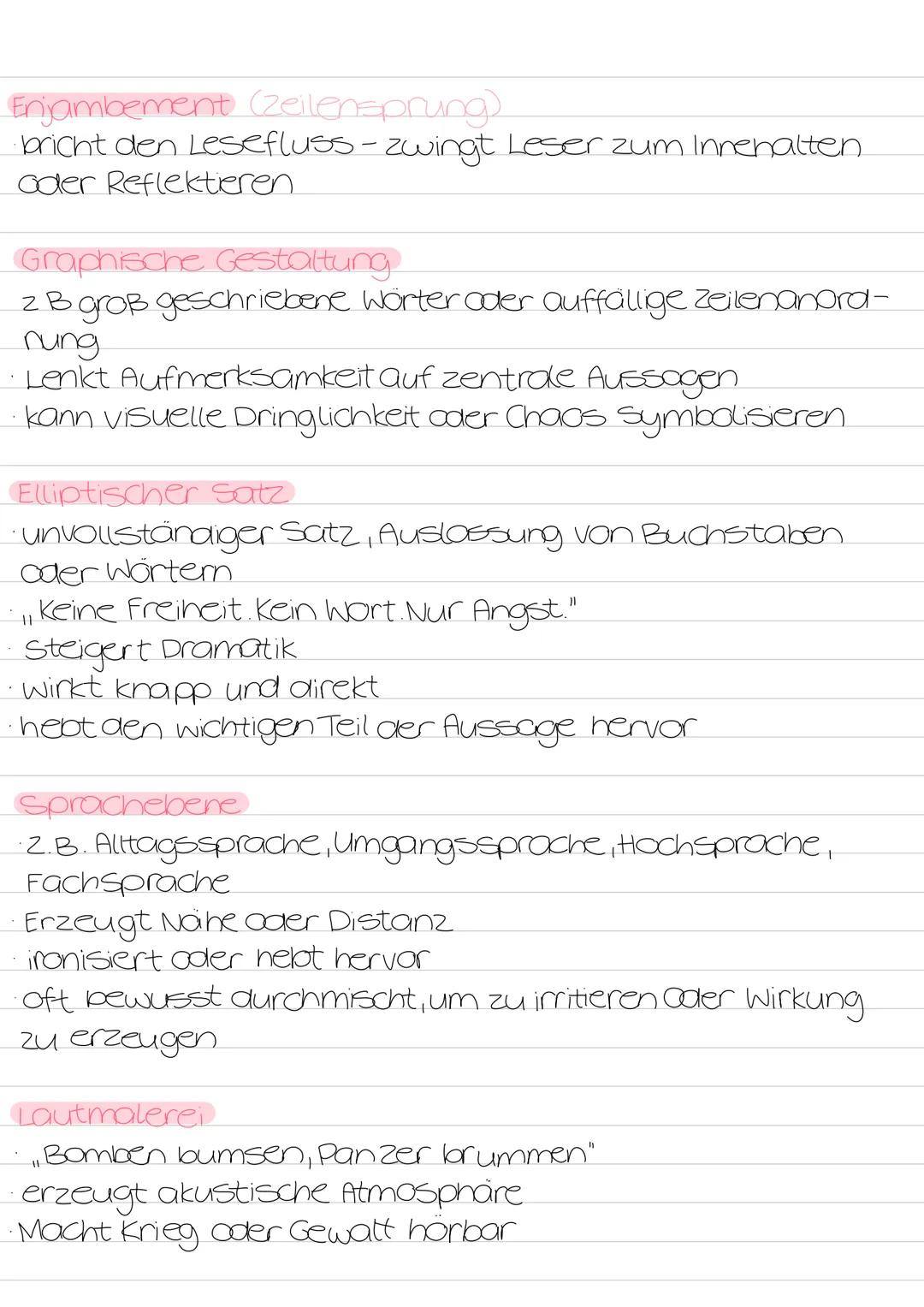 ZK Deutsch
Aufbau
Einleitung
- TATTE → Titel, Autor, Textsorte, Thema, Erscheinungsjahr
- Historischer Hintergrund (Epoche)
- kurze Infos zu