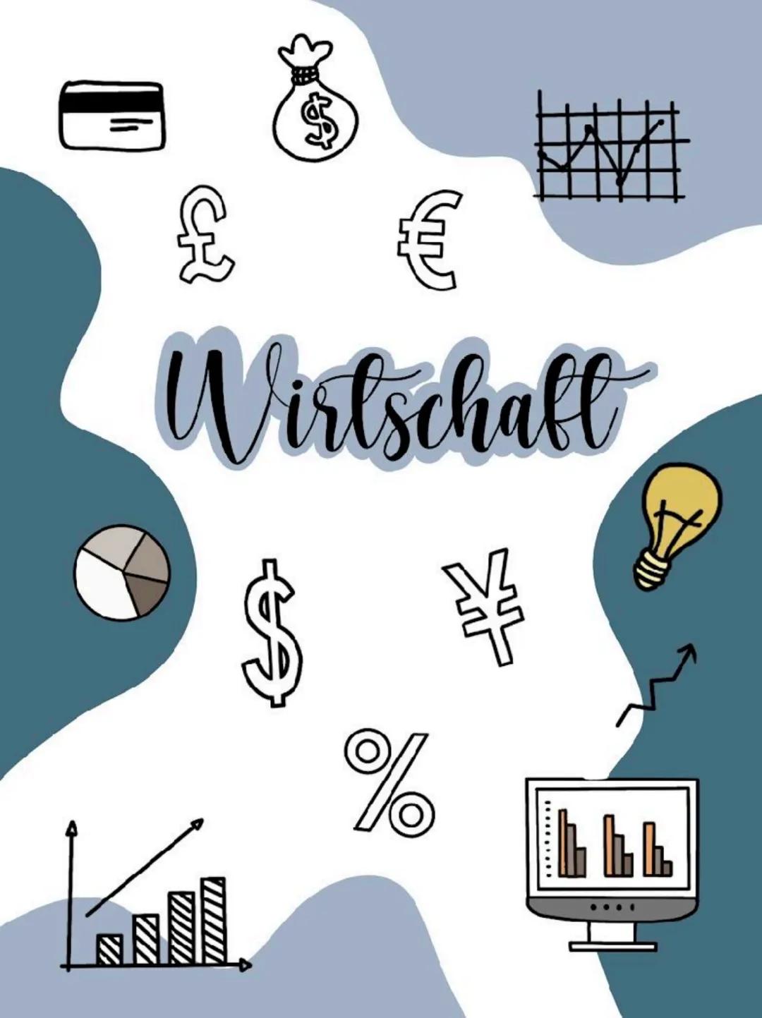 # Wirtschaft
- Credit Card
- Money Bag ($)
- £
- €
- Graph
- Pie Chart
- $
- ¥
- %
- Lightbulb
- Upward Trend
- Bar Chart
- Computer with B