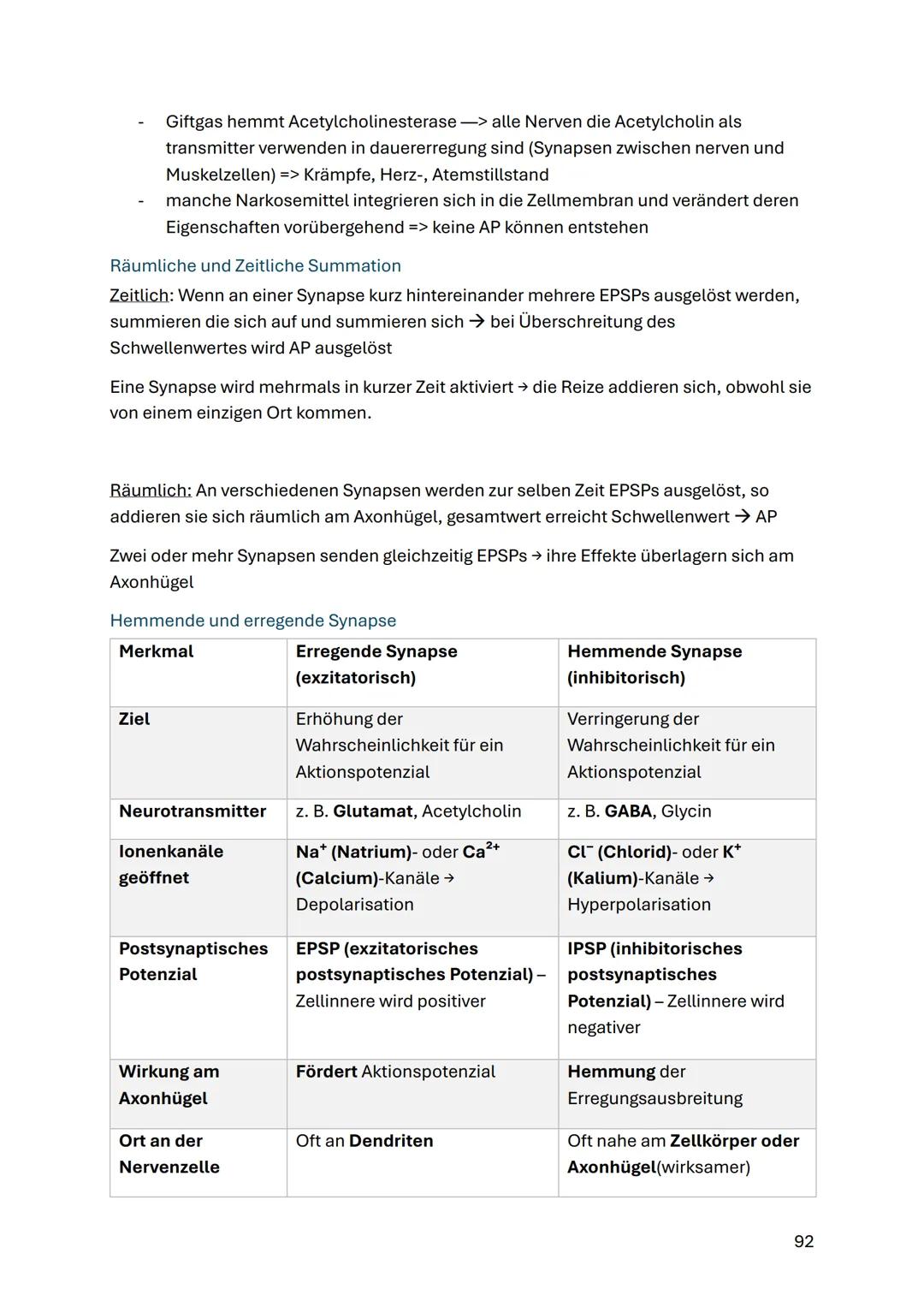 # Neurobiologie
Struktur und Funktion von Nervenzellen
ZNS (Zentrales Nervensystem)
Gehirn & Rückenmark
Funktionen:
- Steuerung von Ged