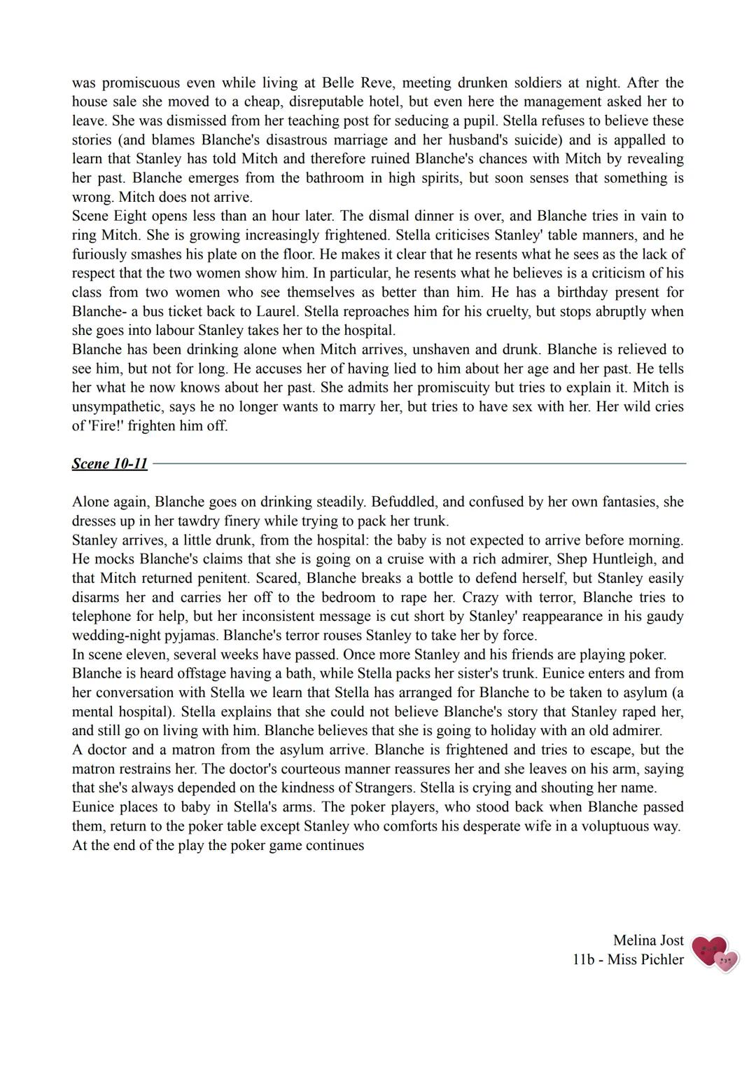 A Streetcar named desire
A streetcar named desire is a play written by Tennessee Williams and first performed on Broadway
on December 3, 194
