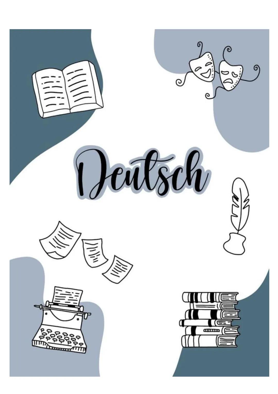 # Deutsch Inhalt
Aufgabenarten:
1.
2.
3.
4.
5.
6.
7.
Erörterung eines literarischen Textes (Woyzeck/Corpus Delicti)
Interpretation eines Kur