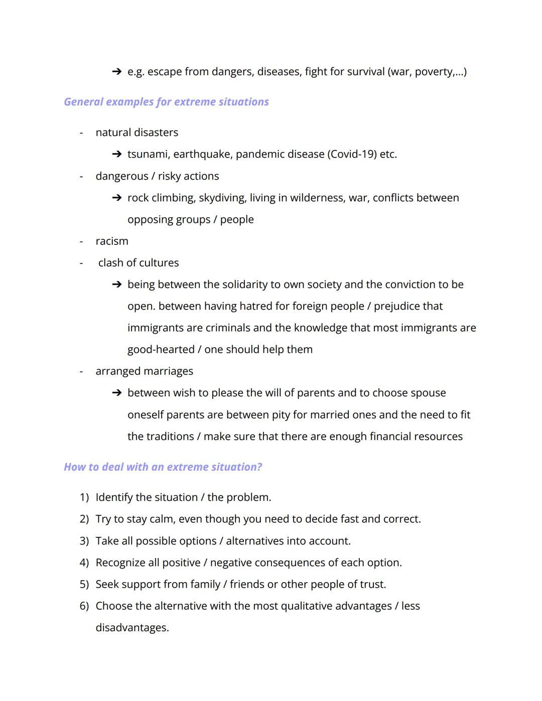 Q3 Challenges of our time (Herausforderungen unserer Zeit)
Q3.1 Human dilemmas in fiction and real life (Menschliche Dilemmata in Fiktion
un