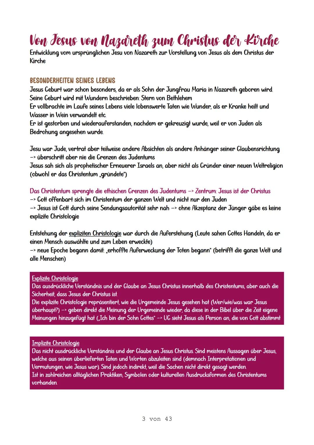 Religion Abi-Merkzettel
Q!: JESUS CHRISTUS UND DIE VERKUNDIGUNG SEINES REICHES
- Leben und Verkündigung Jesu (Historizität und Authenzität -