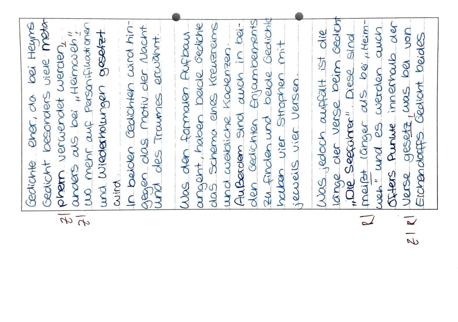 Das Gedicht "Heimweh" von Joseph von Eichendorff , erschienen 1831- 1836 , thematisiert die Sehnsucht und Heimweh des lyrischen Ichs.
Das G