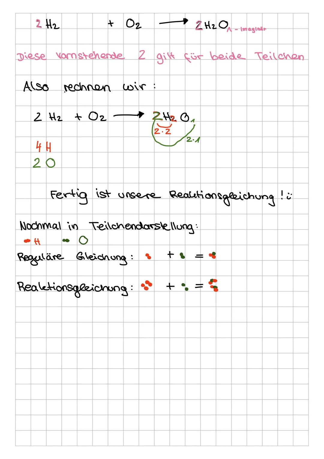 Chemie Reaktionsgleichungen
Was ist eine Reaktionsgleichung?:
Eine Reaktionsgleichung beschreibt, wie sich Edukte (Ausgangs-stoffe in Produk