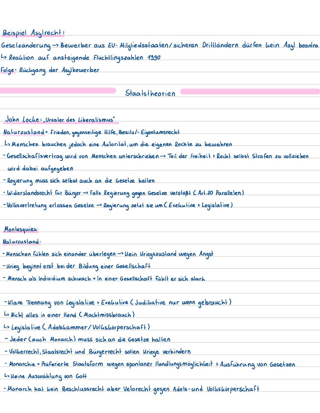 Verfassung und Verfassungswirklichkeit:
Rechtsstaatlichkeit und Verfassungskonflikte
Grundrechte und Rechtsstaatlichkeit
Grundrechte:
- Rech