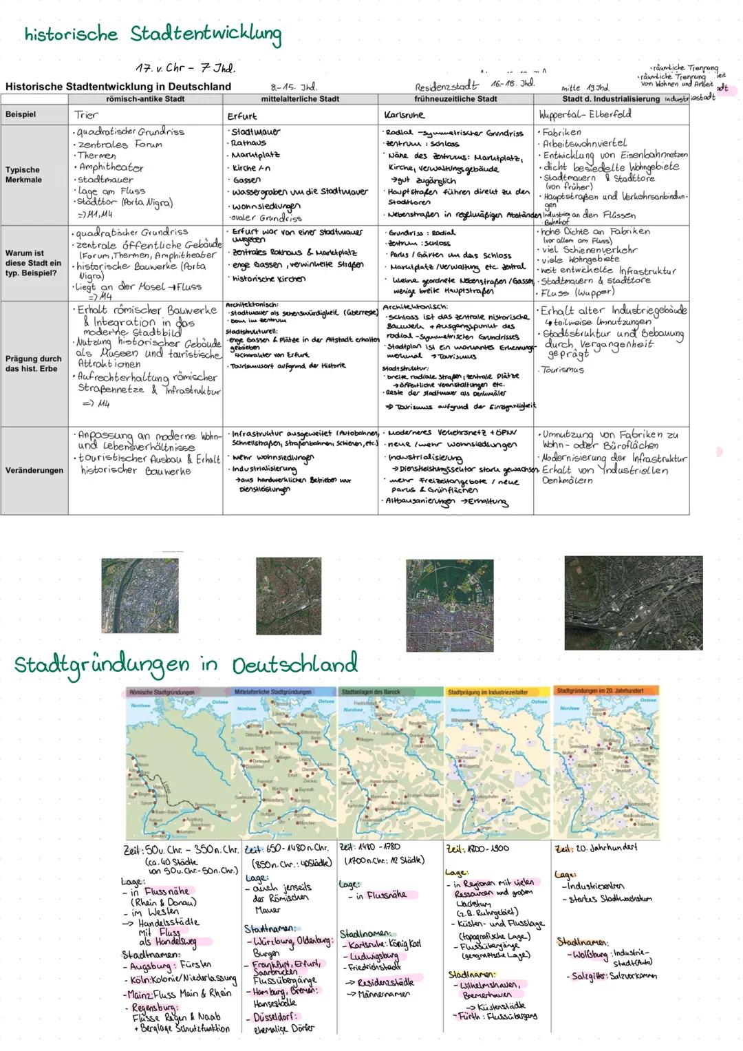 --- OCR Start ---
Stadtentwicklung
Statistischer Stadtbegriff
•Mindestzahl von Einwohnern
42.B. 2.000 in Deutschland
Kategorisierung nach Ei