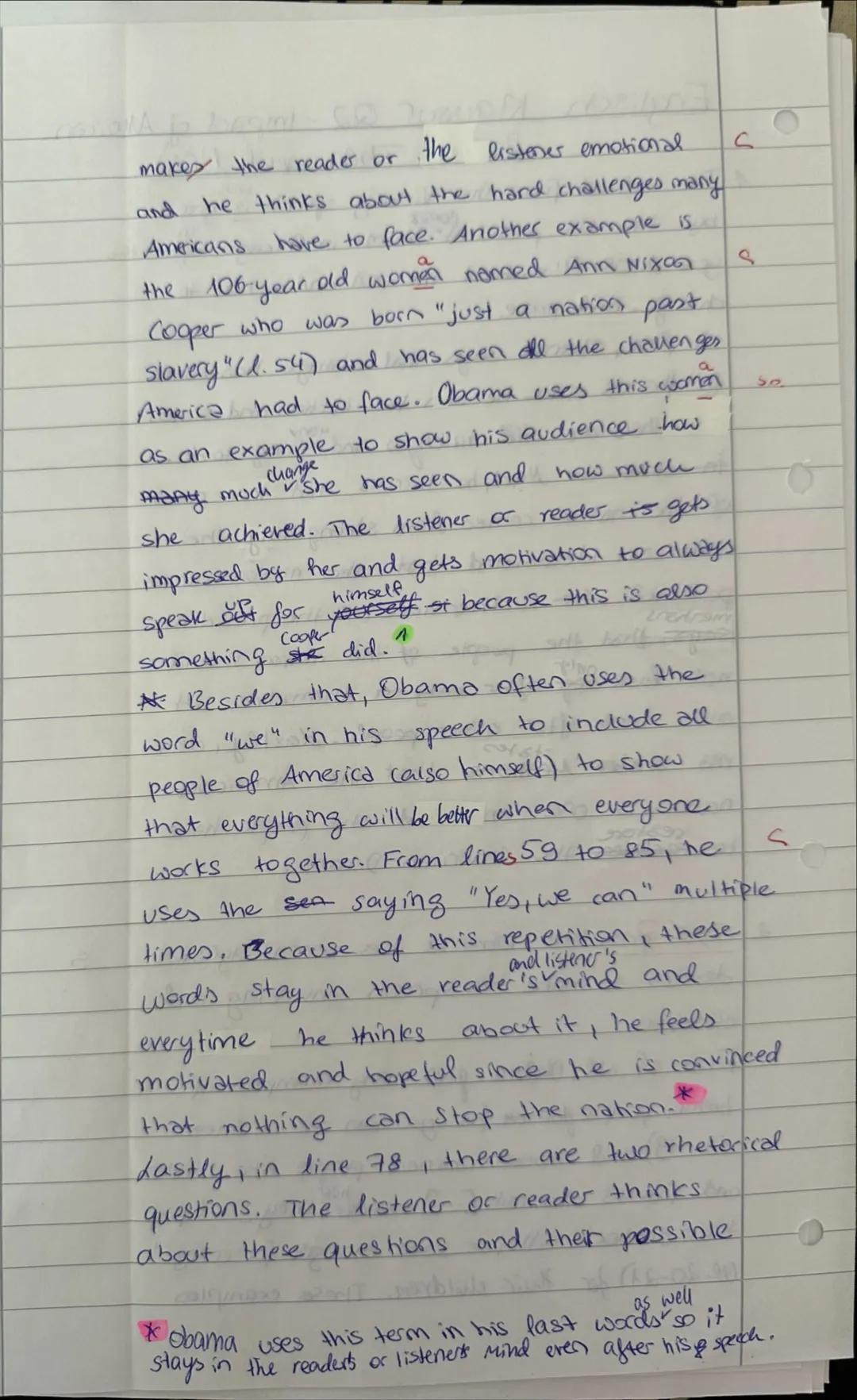 Exam Q2 - advanced course
The Impact of the American Dream - then and now
Writing
Tasks:
1. Outline Obama's view on the American nation in