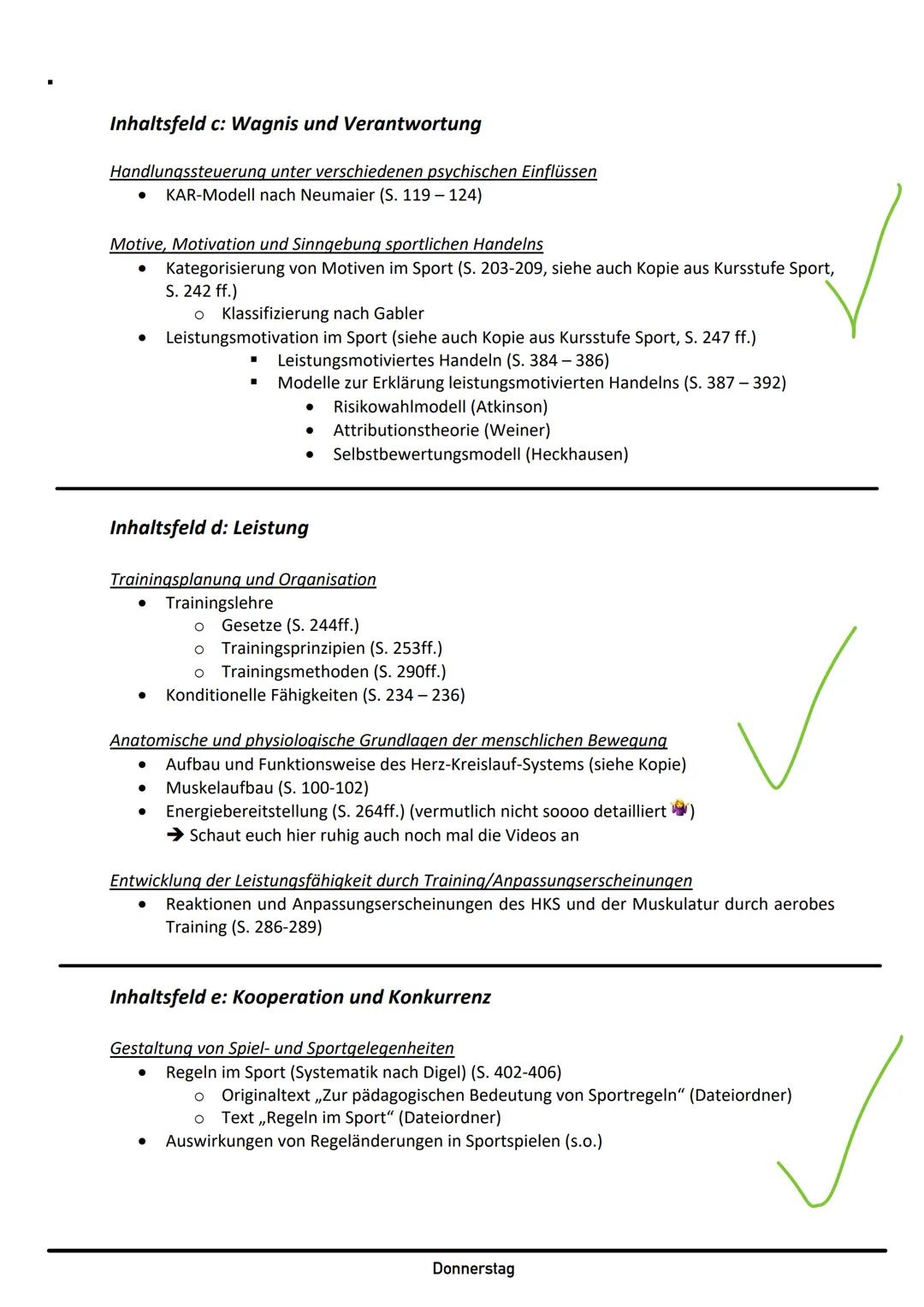 # SPORT Abitur
2025 # Themen für die Abi-Klausur am 06.05.25
**Inhaltsfeld a: Bewegungsstruktur und Bewegungslernen**
**Prinzipien und Ko