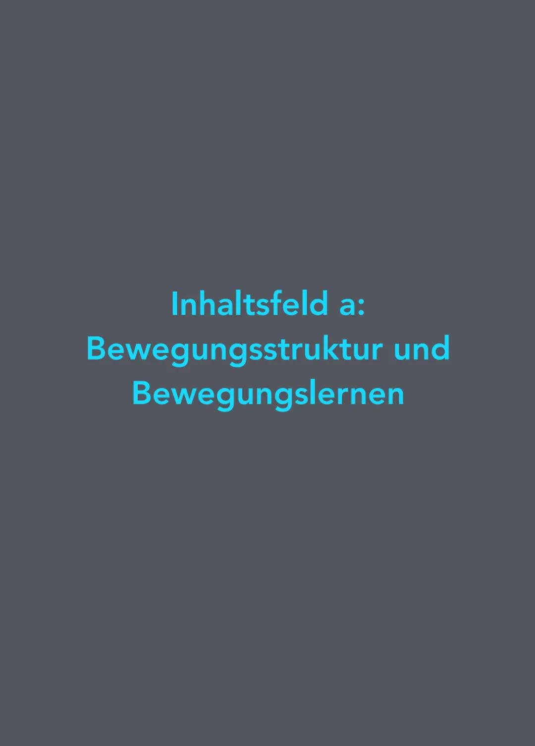 # SPORT Abitur
2025 # Themen für die Abi-Klausur am 06.05.25
**Inhaltsfeld a: Bewegungsstruktur und Bewegungslernen**
**Prinzipien und Ko