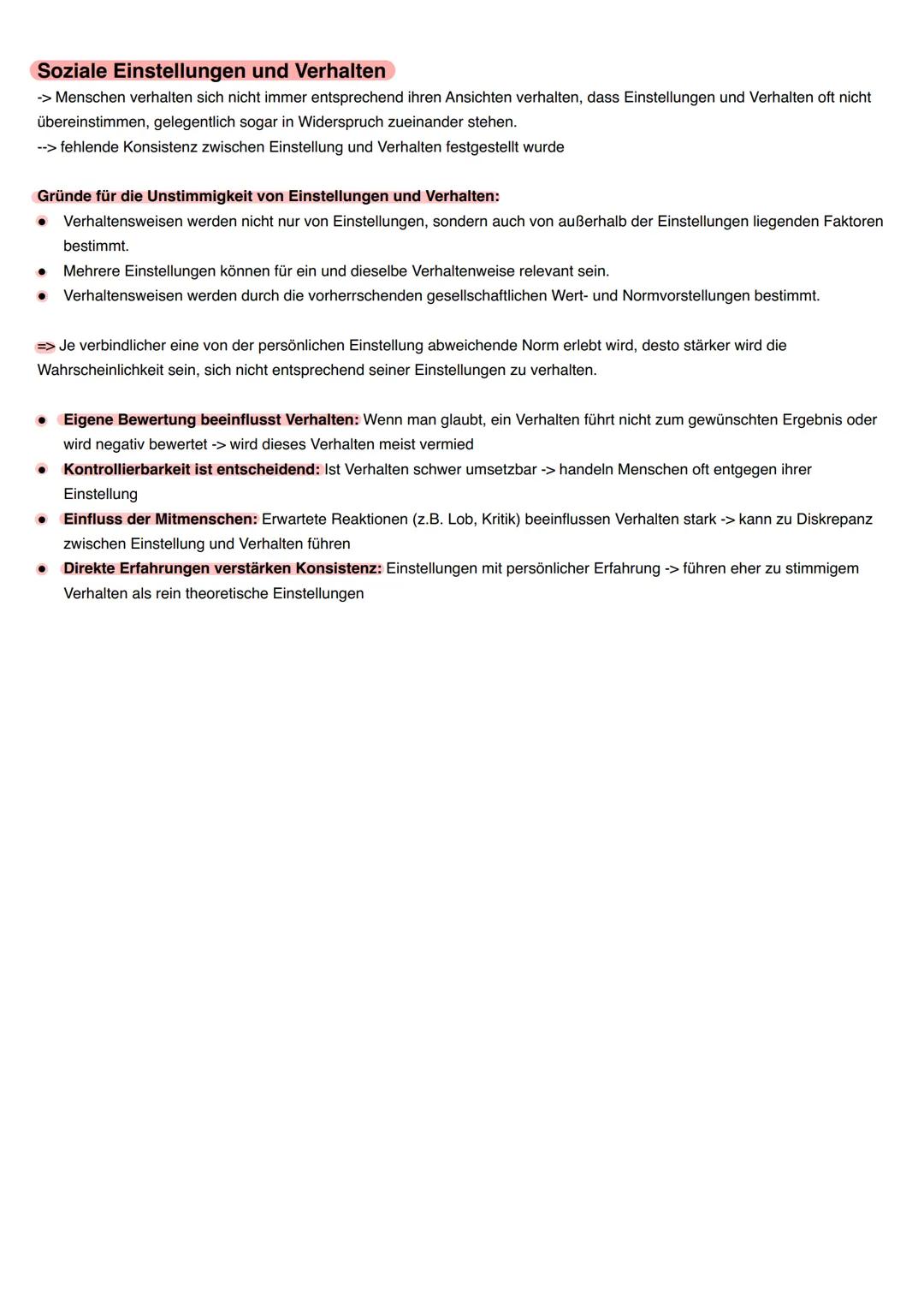 Merkmale von sozialen Einstellungen
Als soziale Einstellung wird eine relativ dauerhafte, im Laufe des Lebens erworbene und bedeutsame Tende