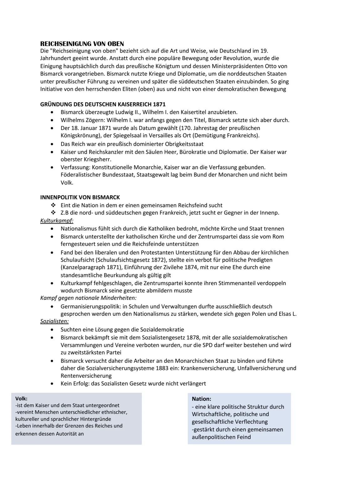 GESCHICHTE ABI 25 Was ist eine Nation?
Definitionen:
Gedachte Ordnung:
- Eine Nation welche die Gemeinschaftlichkeit als gedachte Ordnung si