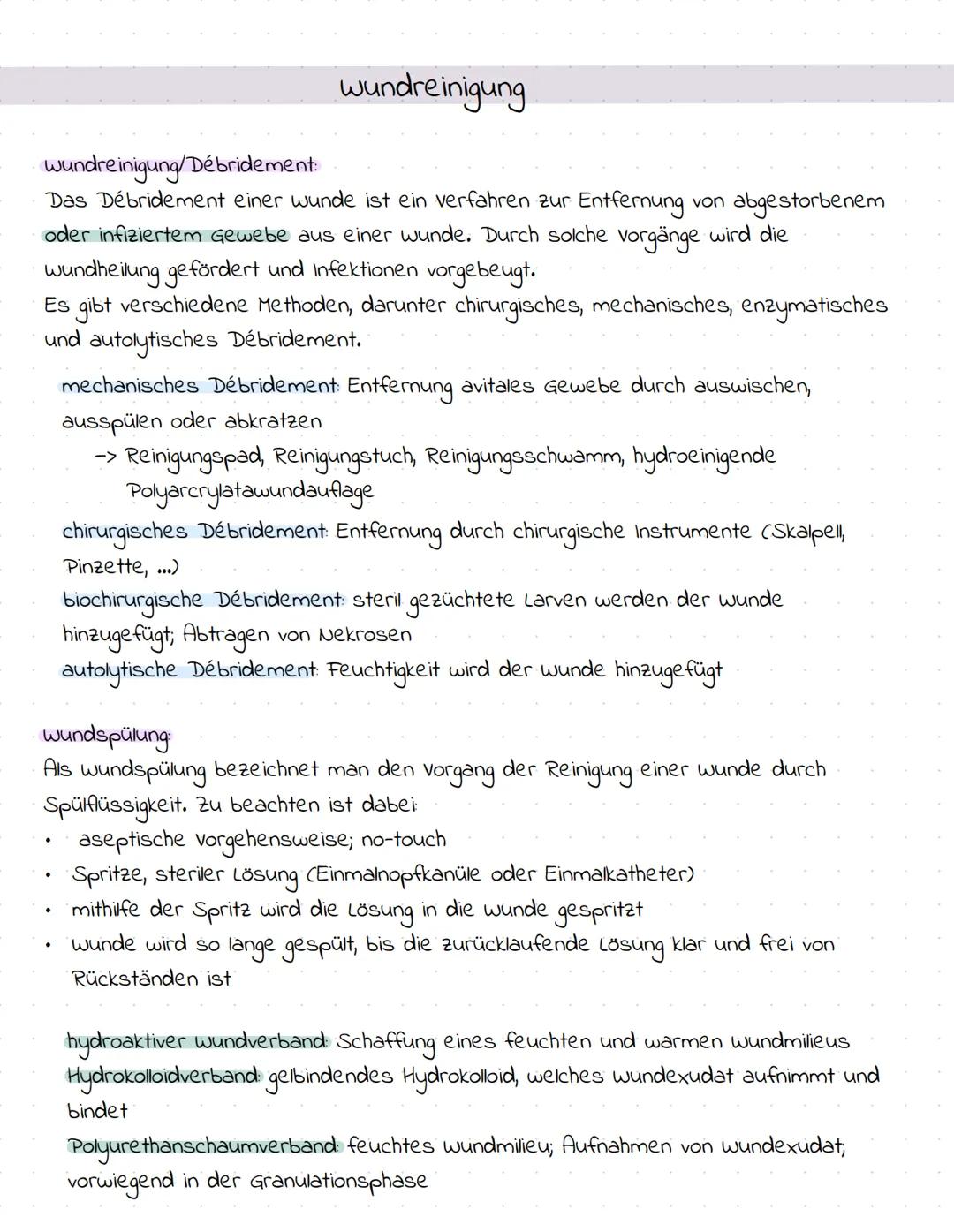wundheilung
Der Heilungsprozess einer wunde hängt von mehreren Faktoren (z. B. Ursache, Art
und Tiefe der wunde) ab. Der komplexe wundheilun