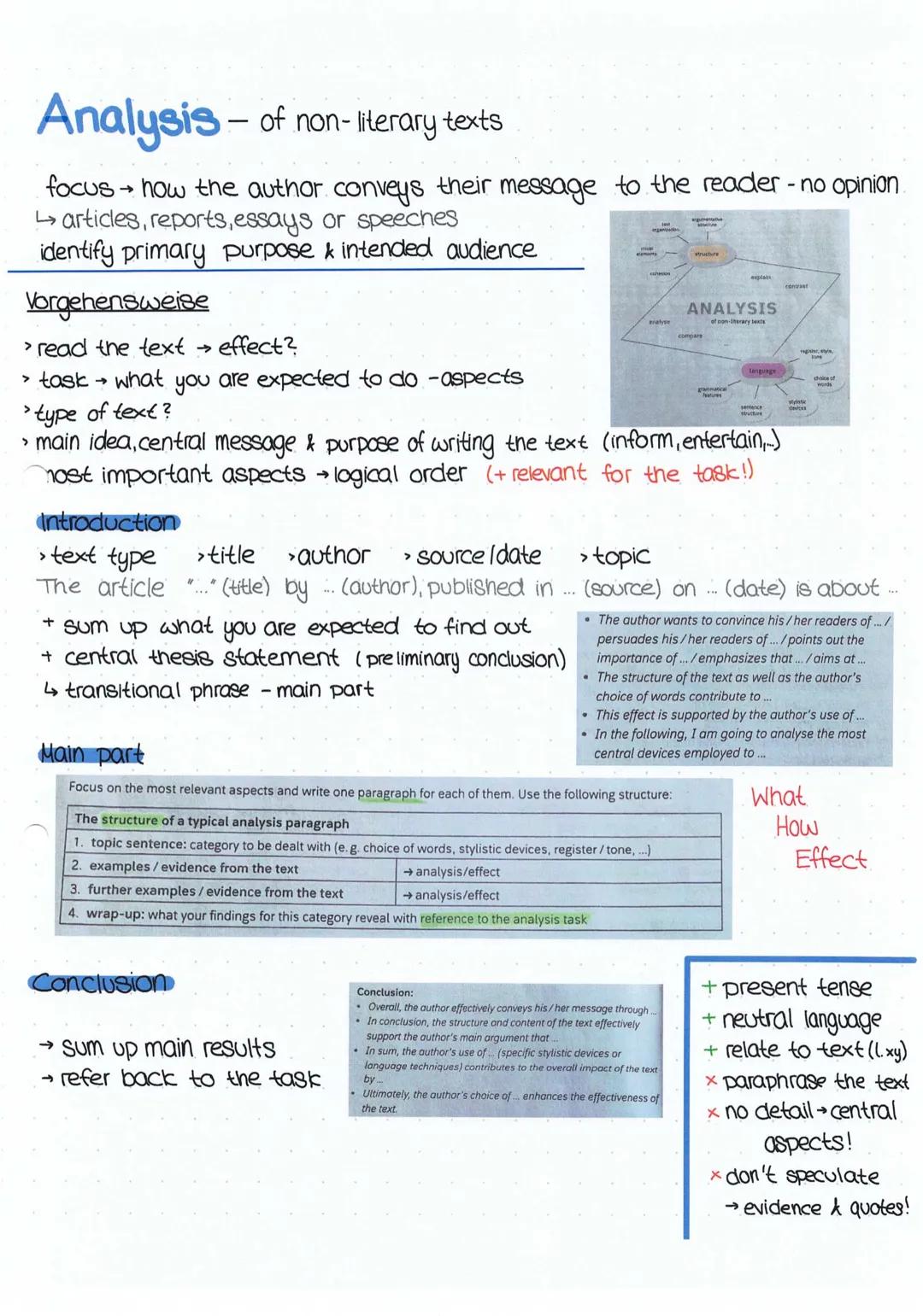 # Literary
## Structure:
* The story can be divided into ...
* The introduction sets the stage for ...
* The key issue is introduced right