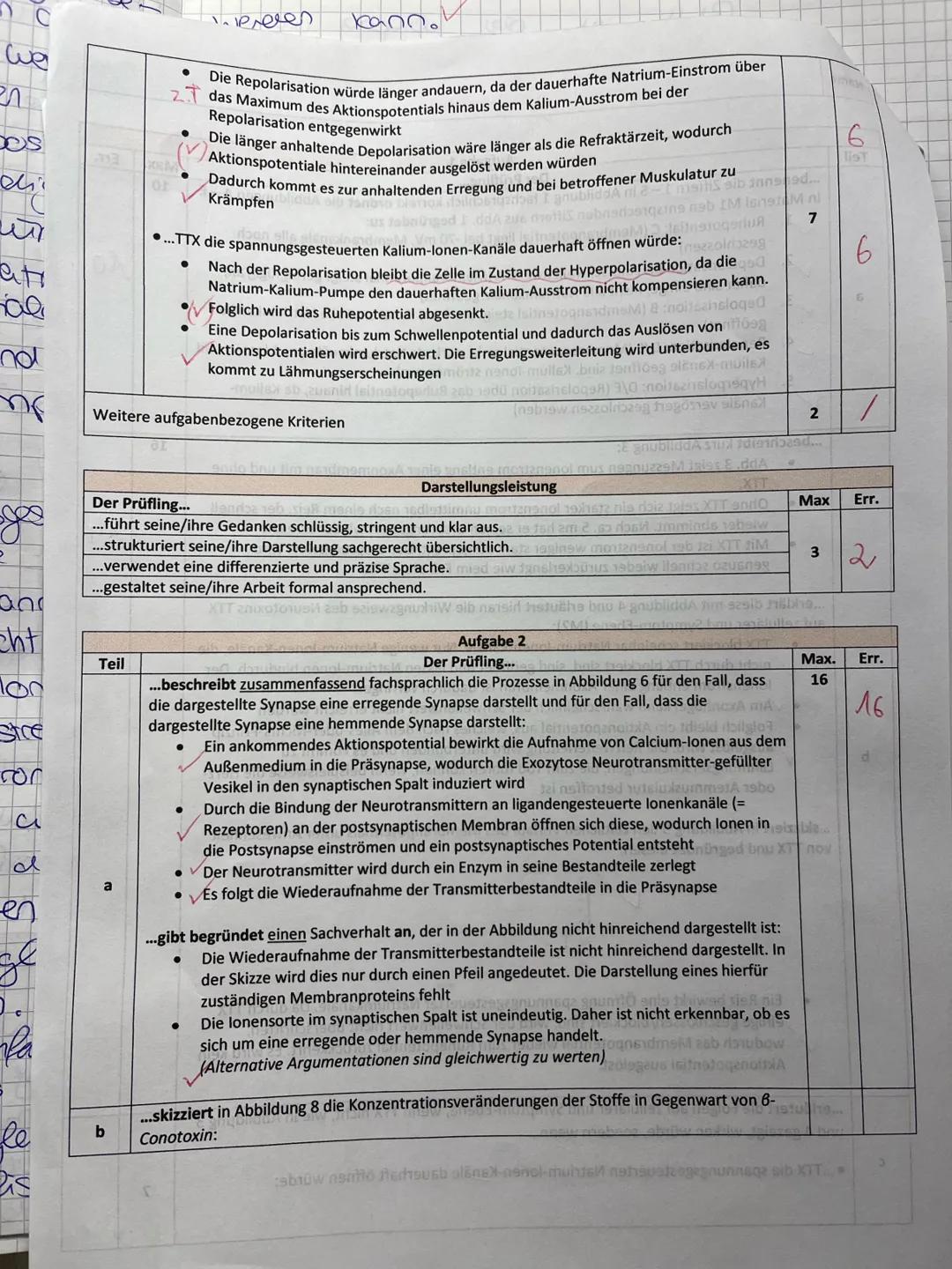 ## Biologie Q1 GK / WENI
1. Klausur (90 Min.)
31.10.23
Nachschreibeklausur für
Mathilda Schnell
## Aufgabe 1: Gift des Kugelfisches Fugu