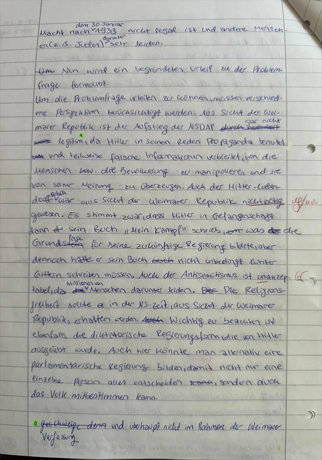2025
Klausur 2. Semester
Geschichte
Leistungskurs
Aufgabenstellung
Bezug zum Rahmenlehrplan:
Demokratie und Diktatur
Aufgabenart:
Erörterung