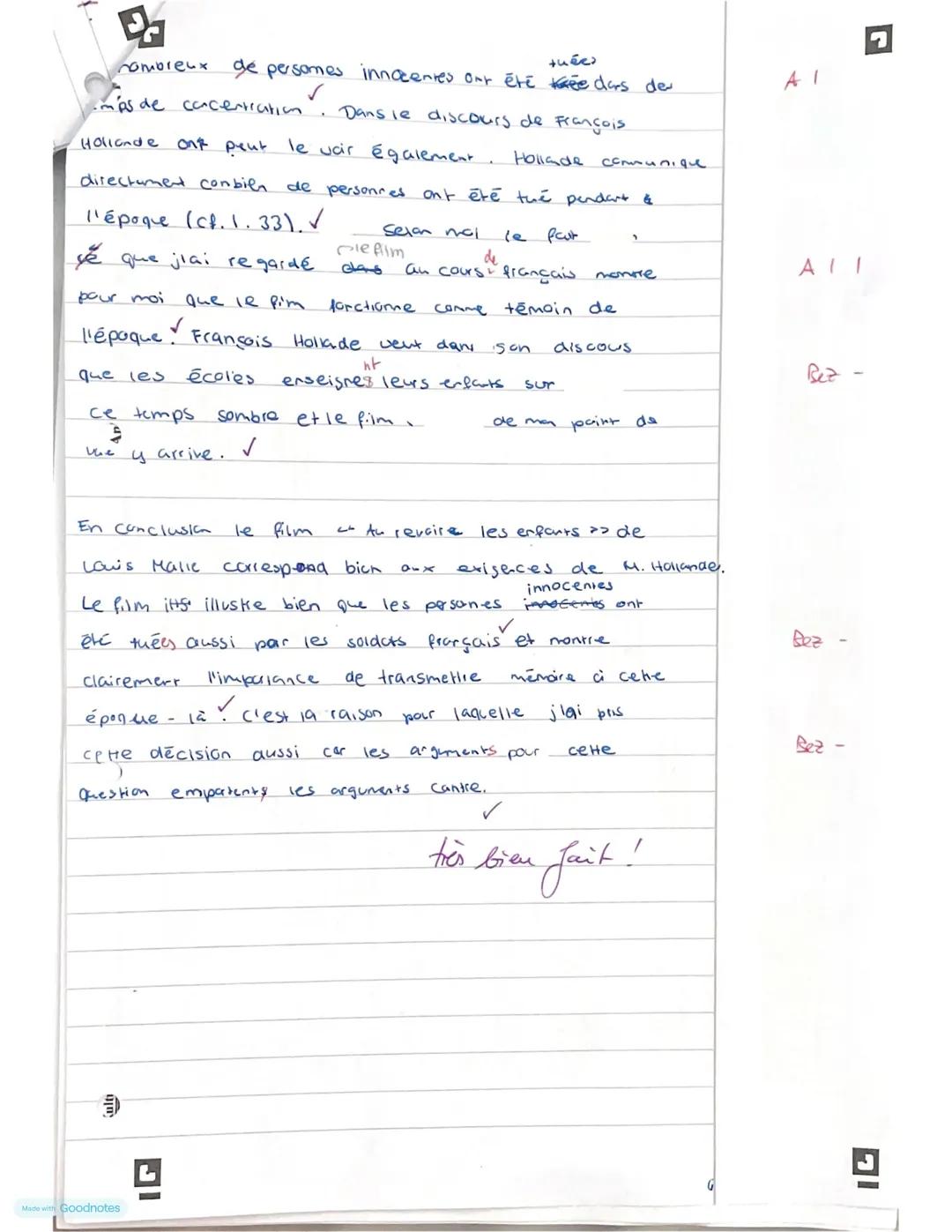 --- OCR Start ---
Mode with Goodnotes
Contrôle Q2 - No 1
Nom:
/Franz-LK/21 mars 2025
Sprachliche Bewertung:
(siehe Deskriptorentabelle)
NP: