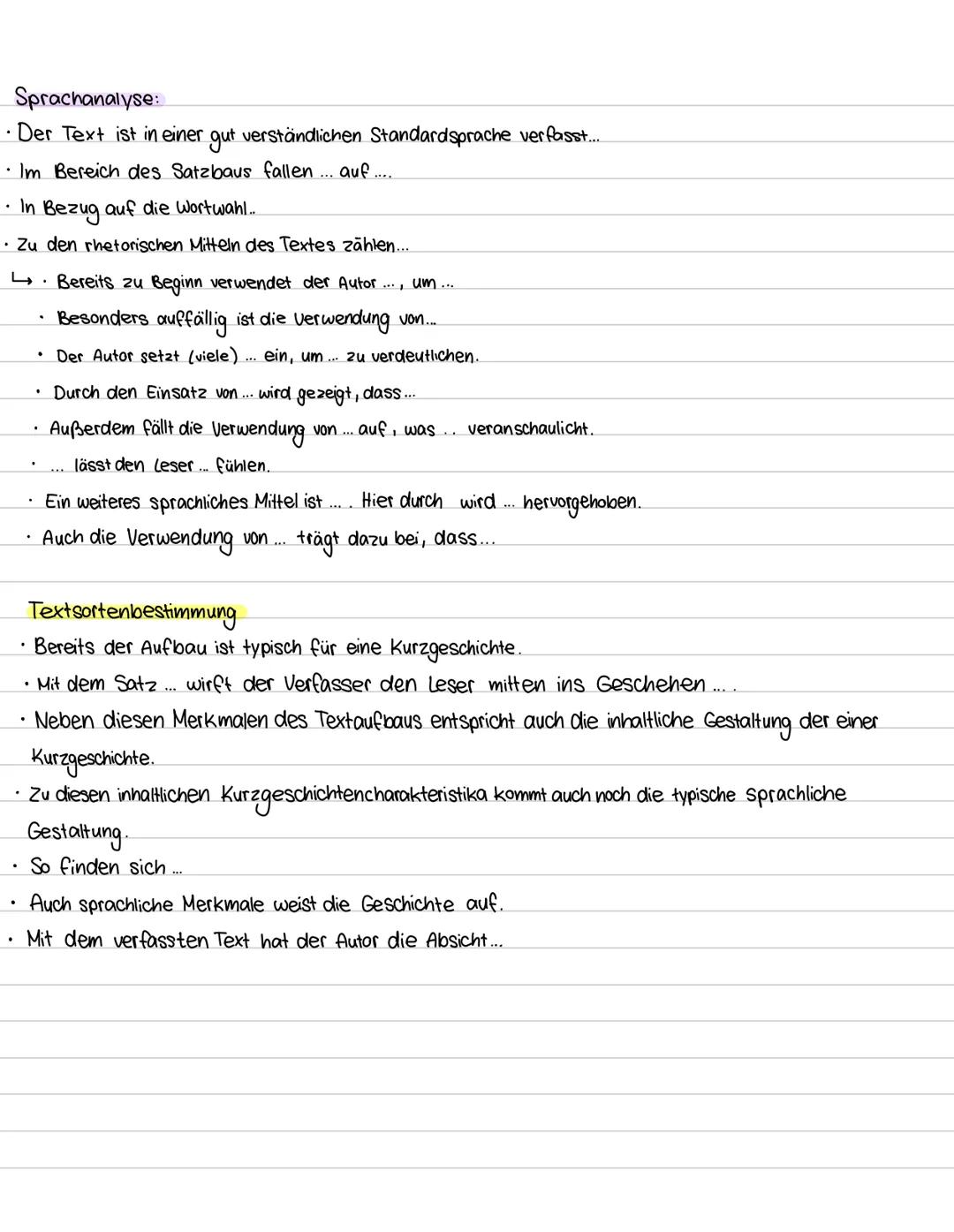 # Tga - Literarischer Text
Aufbau:
1. Einleitung
2. Inhaltszusammenfassung
3. Sprachanalyse
4. Textsortenbestimmung / Charakterisierung /