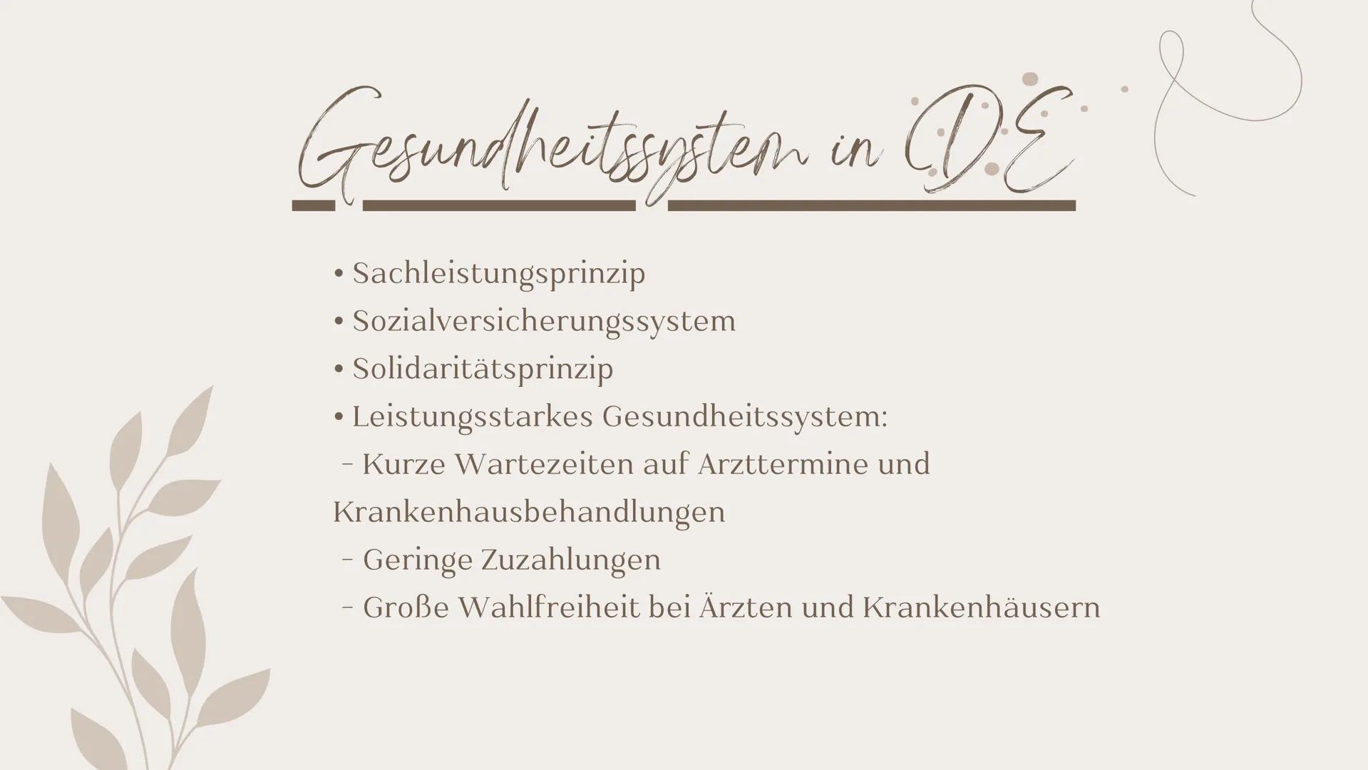 Gesundheitspolitik
Von Gliederung
1. Gesundheitssystem in DE
5. Parteien Position
2. Gesetzliche & Private
6. Lösungsmöglichkeiten
Krankenve