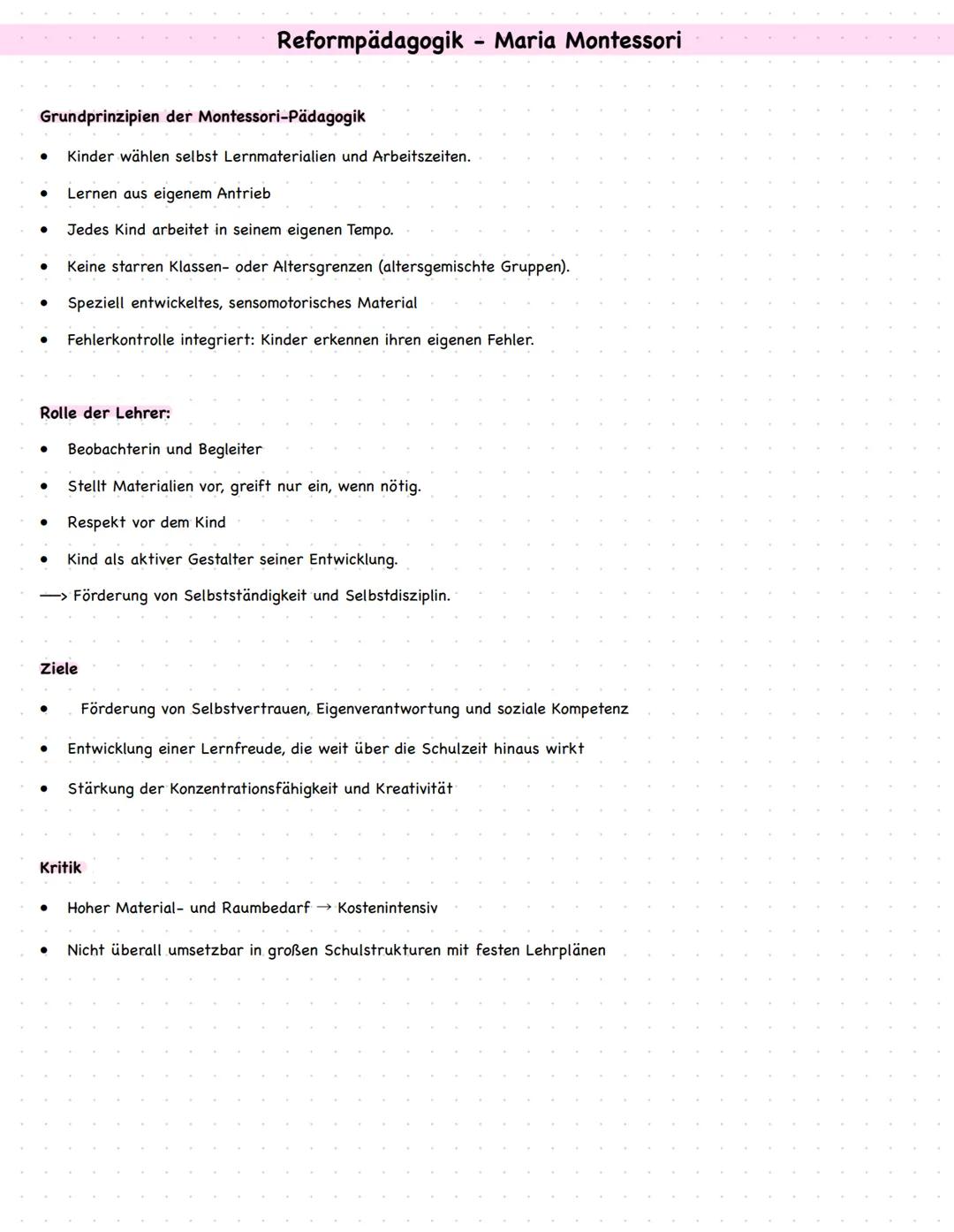 # Reformpädagogik - Janusz Korczak
## Reformpädagogik im Allgemeinen:
* Persönlichkeitsentwicklung im Mittelpunkt der Erziehung.
* Selbsts