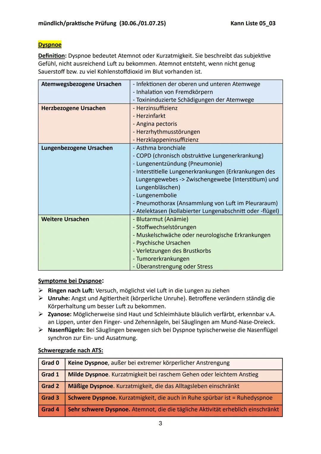 # mündlich/praktische Prüfung (30.06./01.07.25)
Kann Liste 05_03
# Das Atmungssystem
## Hauptaufgabe:
Die Hauptaufgabe des Atmungssystems
