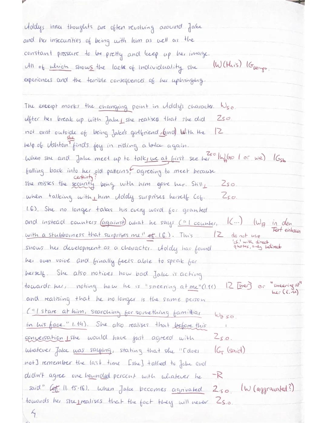 English EF /
Name:
Exam No. 4
2nd June 2025
Part A (Reading & Writing)
Topic: Novel - One of Us Is Lying
Assignments:
Round character!
1. Su
