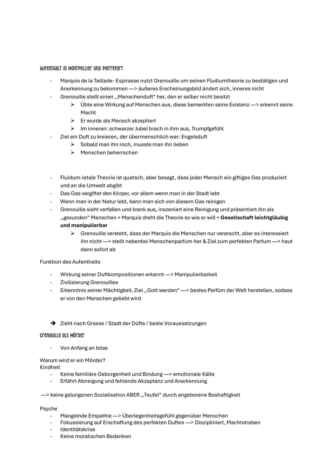 Das parfüm
Der Roman,, Das Parfüm“ wurde von Patrick Süskind geschrieben und im Jahr 1985 veröffentlicht. Es geht
um den begabten Geruchsinn