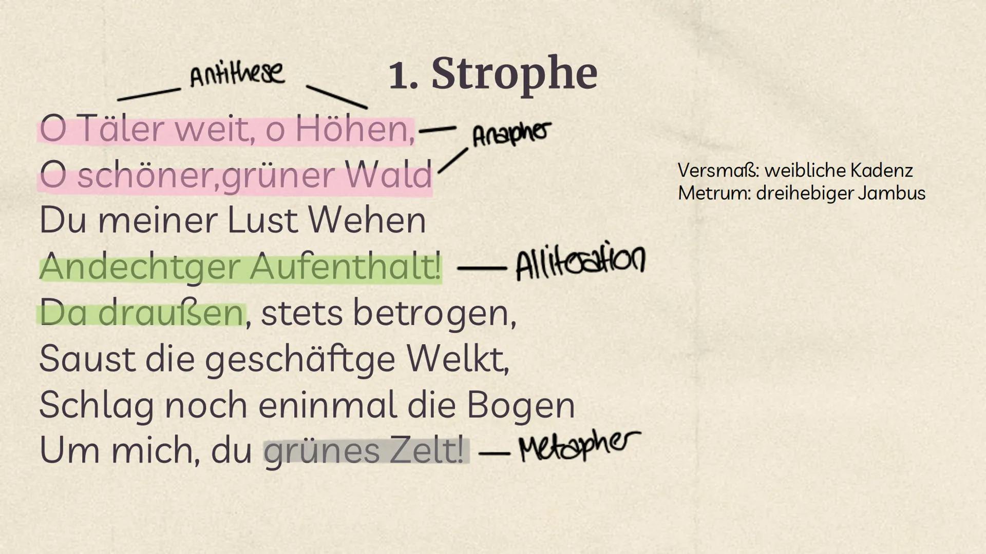 Abschied von
Joseph von
Eichendorff (1810)
Von Anita, Alexandra, Lennart und Jonas 01
Einleitung
-Gedicht
-Inhalt des Gedichts
03
Gedichtsan