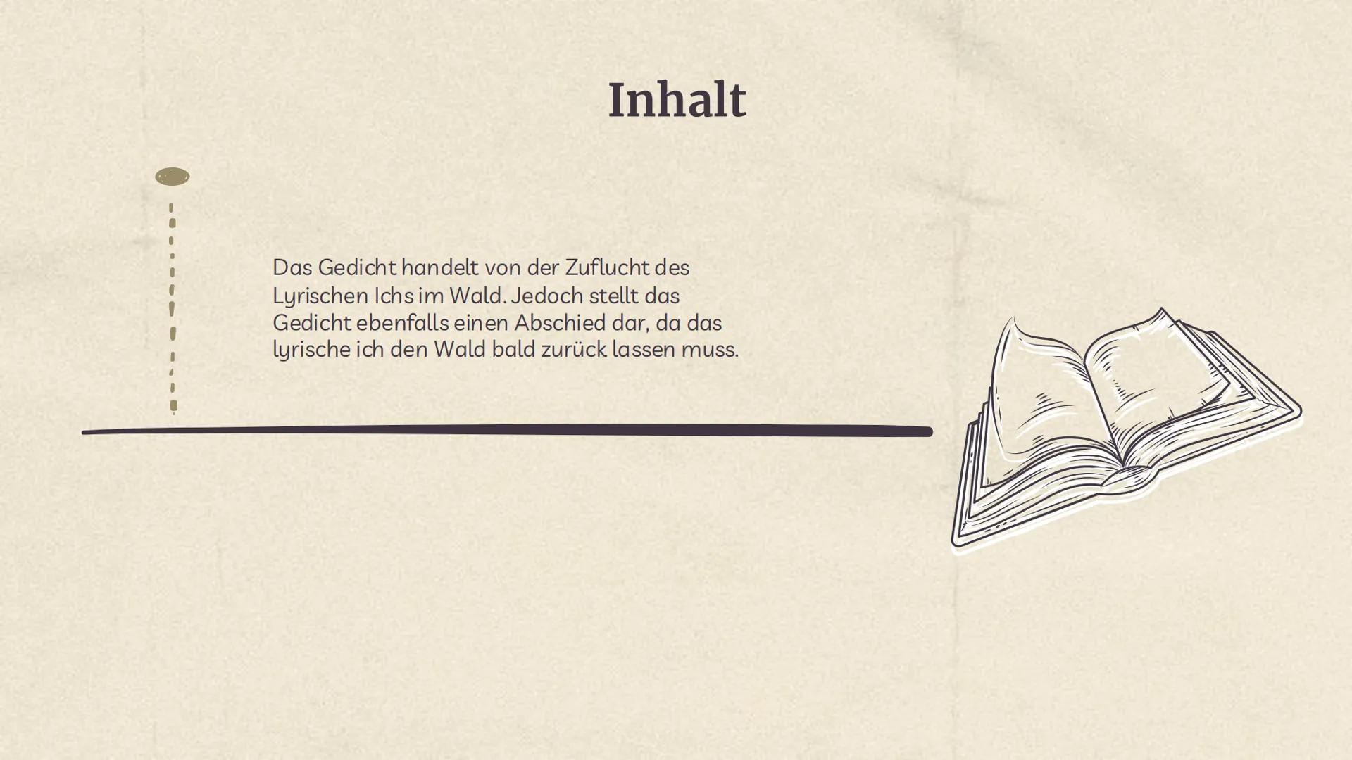 Abschied von
Joseph von
Eichendorff (1810)
Von Anita, Alexandra, Lennart und Jonas 01
Einleitung
-Gedicht
-Inhalt des Gedichts
03
Gedichtsan