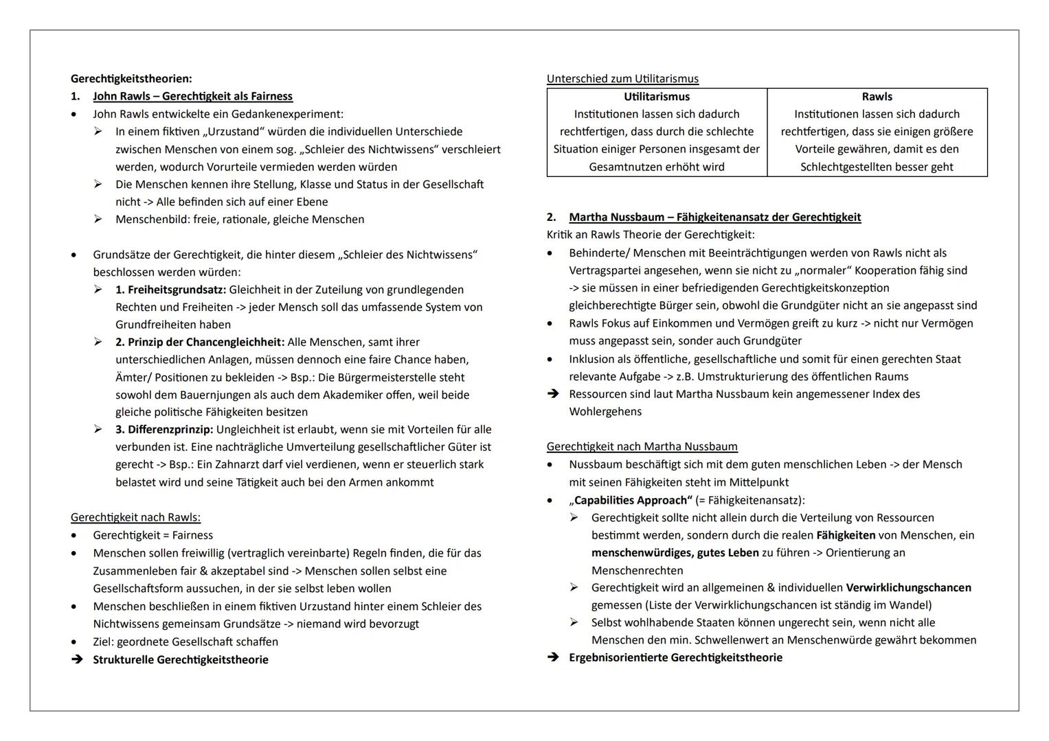 Ethik Abitur
1. Freiheit und Selbstverständnis des Menschen
Formen/ Dimensionen der Freiheit
Mit dem Oberbegriff Freiheit bezeichnet man ein