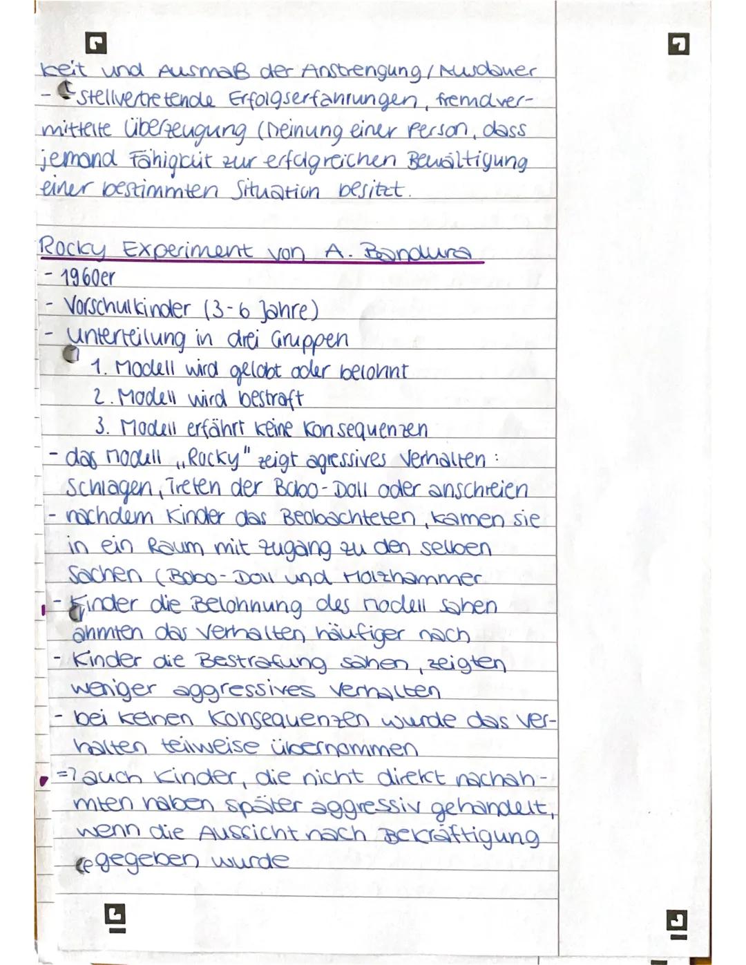 Sozial kognitive lemtheorie (A. Bandura)
Def. Lemen am Modell bedeutet den prozess, in
welchem eine person, der Beobachter, bestimmte
Erlebe