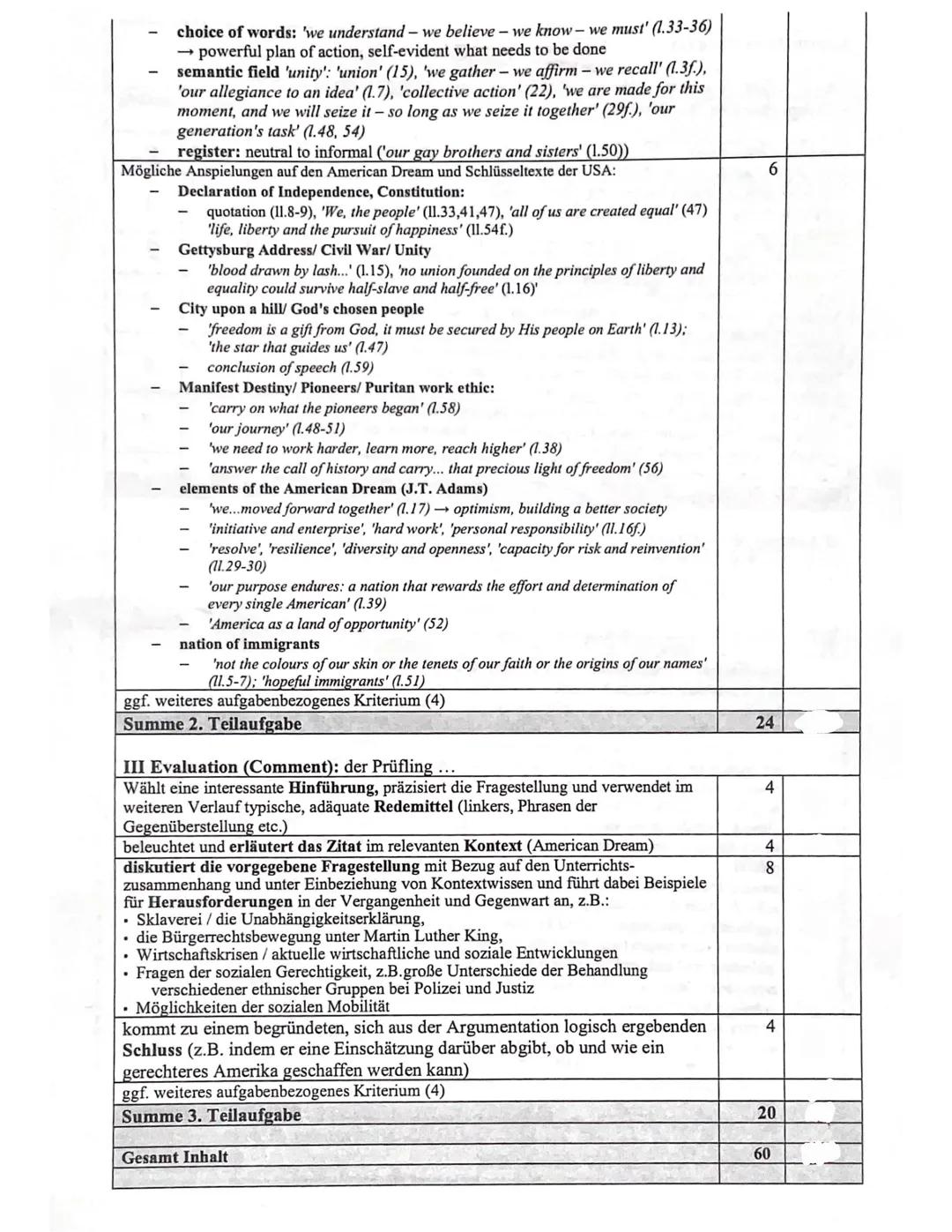 English Exam
Q1
LK
Text: Barack Obama: Second Inaugural Address (January 21, 2013) (abrigded)
Annotations:
The following speech was delivere