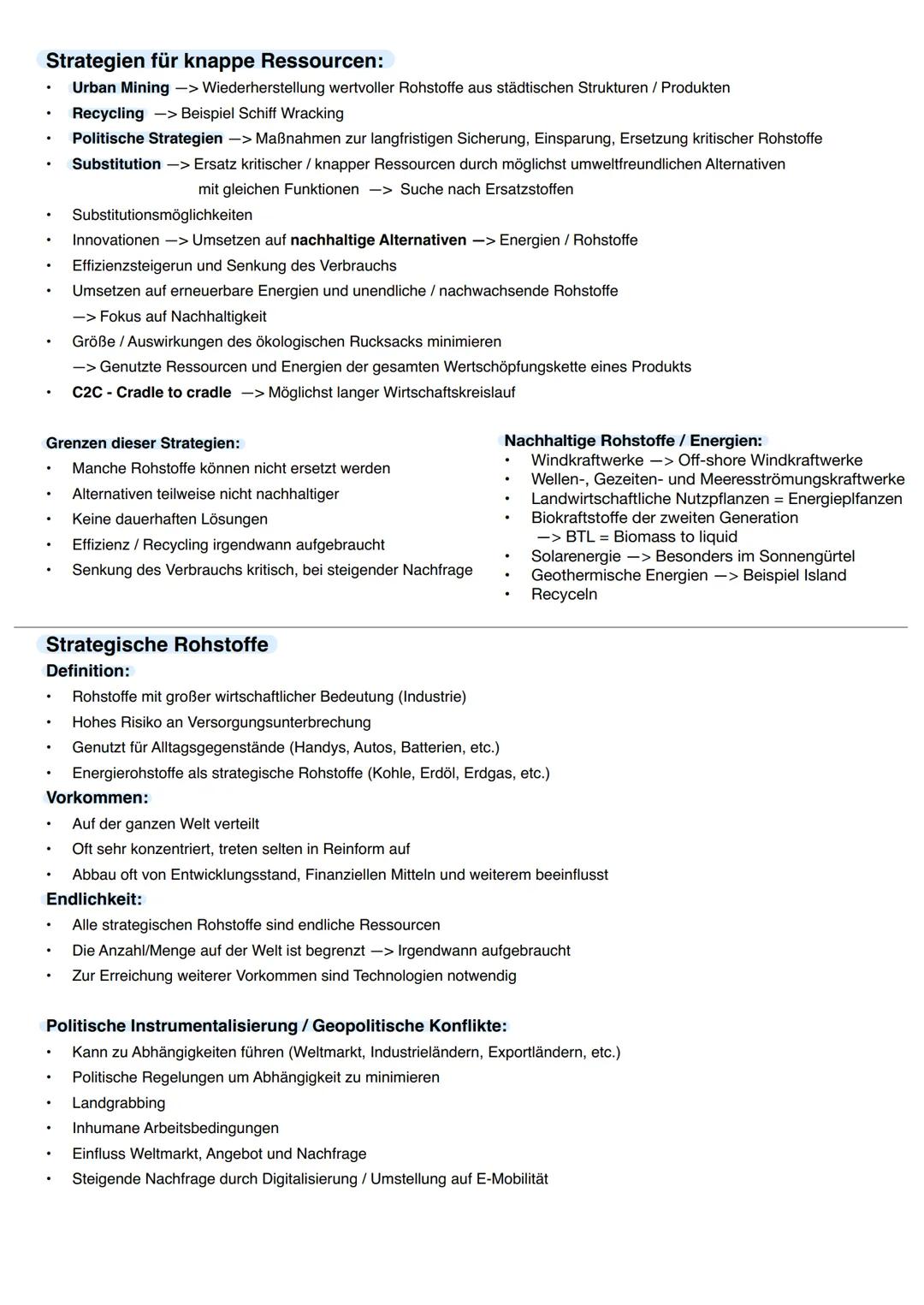 Erdkunde Abi Lernzettel
* Raumkonzepte
* Butler Modell
* Modell der lokalen und globalen Fragmentierung
* Q1.1 - Erschließung und Abbau vo