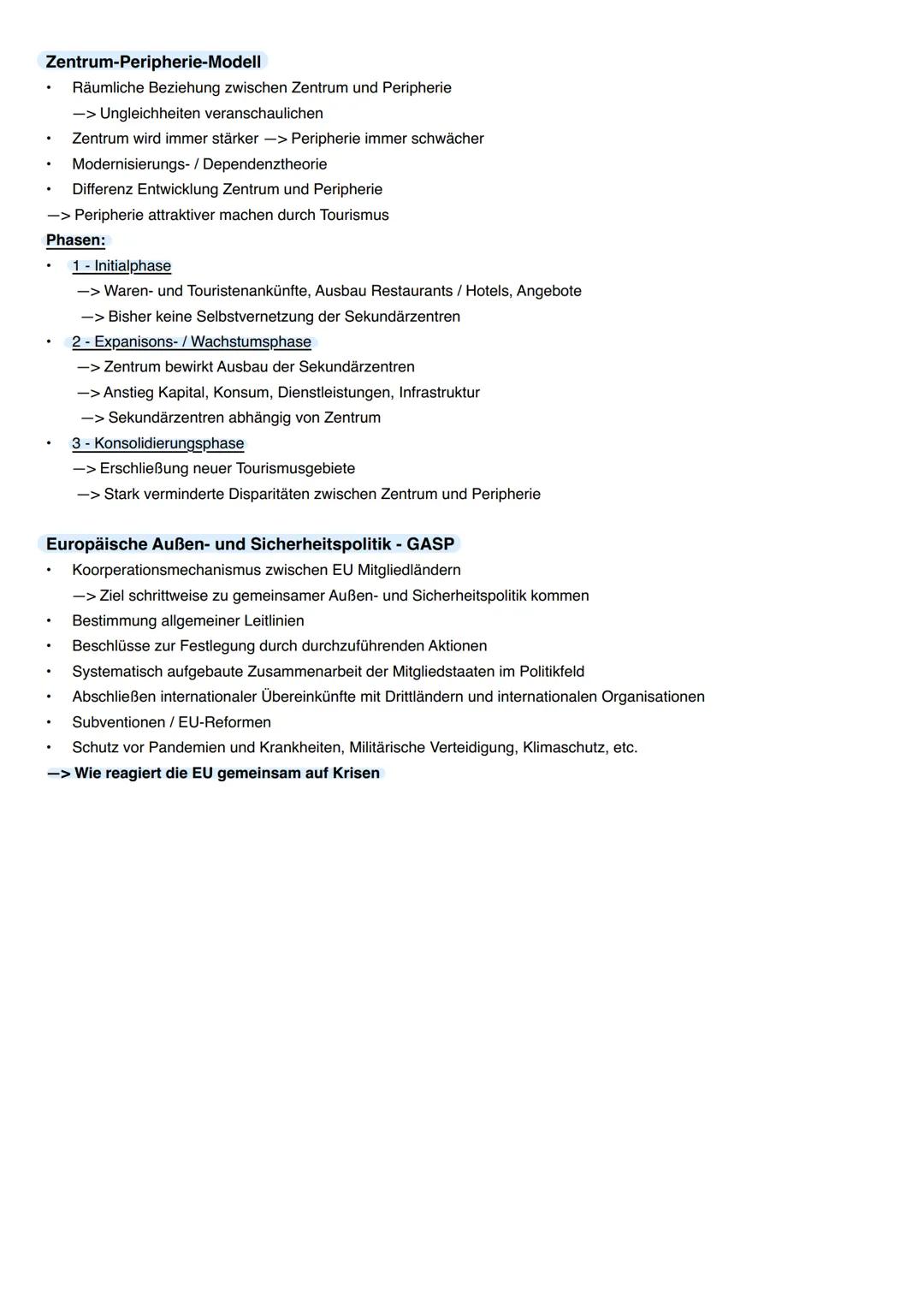 Q3.1 - Entwicklungszusammenarbeit und internationale
Konflikte in einer globalisierten Staatenwelt - Agenda 2030
Ausgangssituation für Nicht