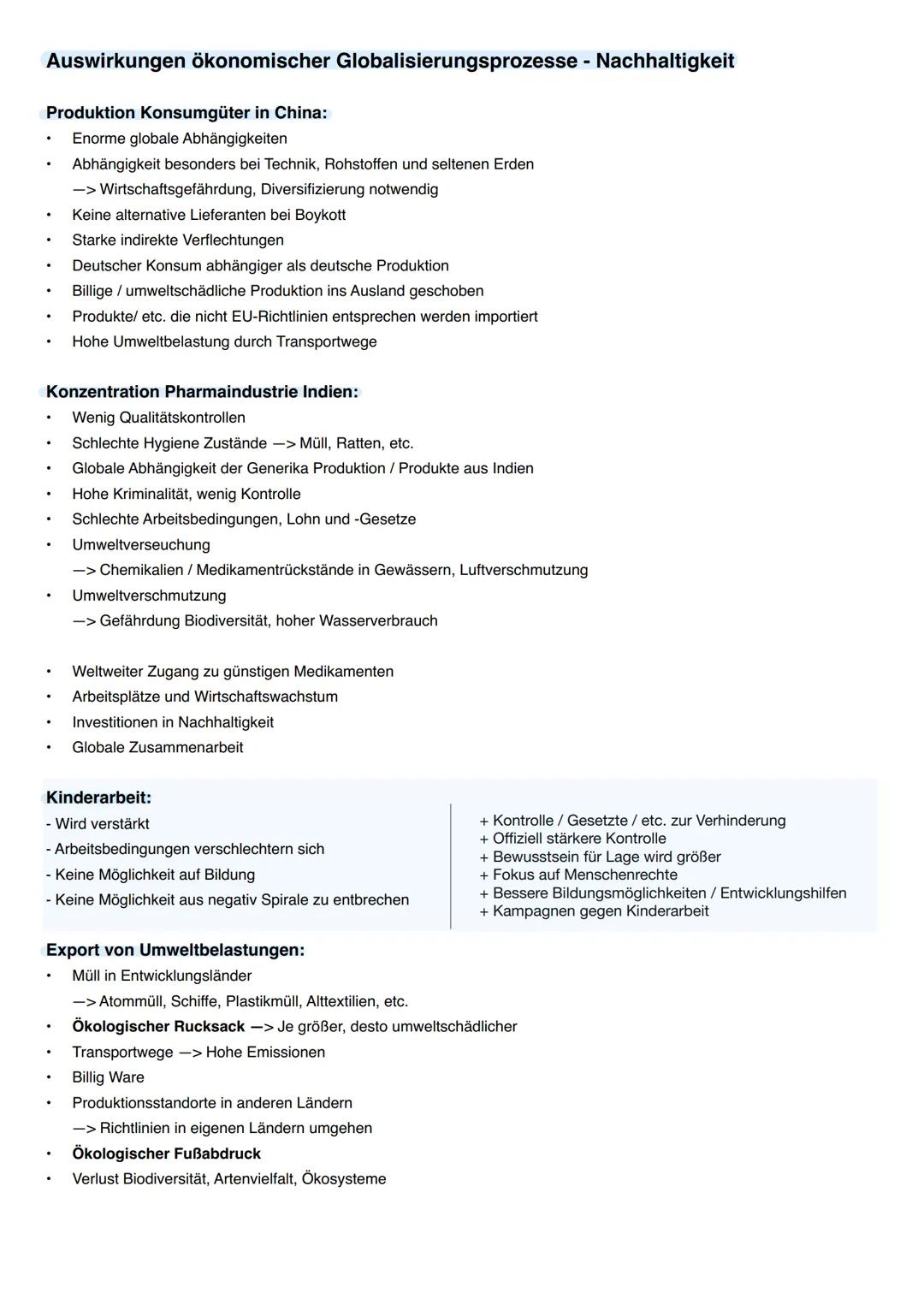 Q3.1 - Entwicklungszusammenarbeit und internationale
Konflikte in einer globalisierten Staatenwelt - Agenda 2030
Ausgangssituation für Nicht