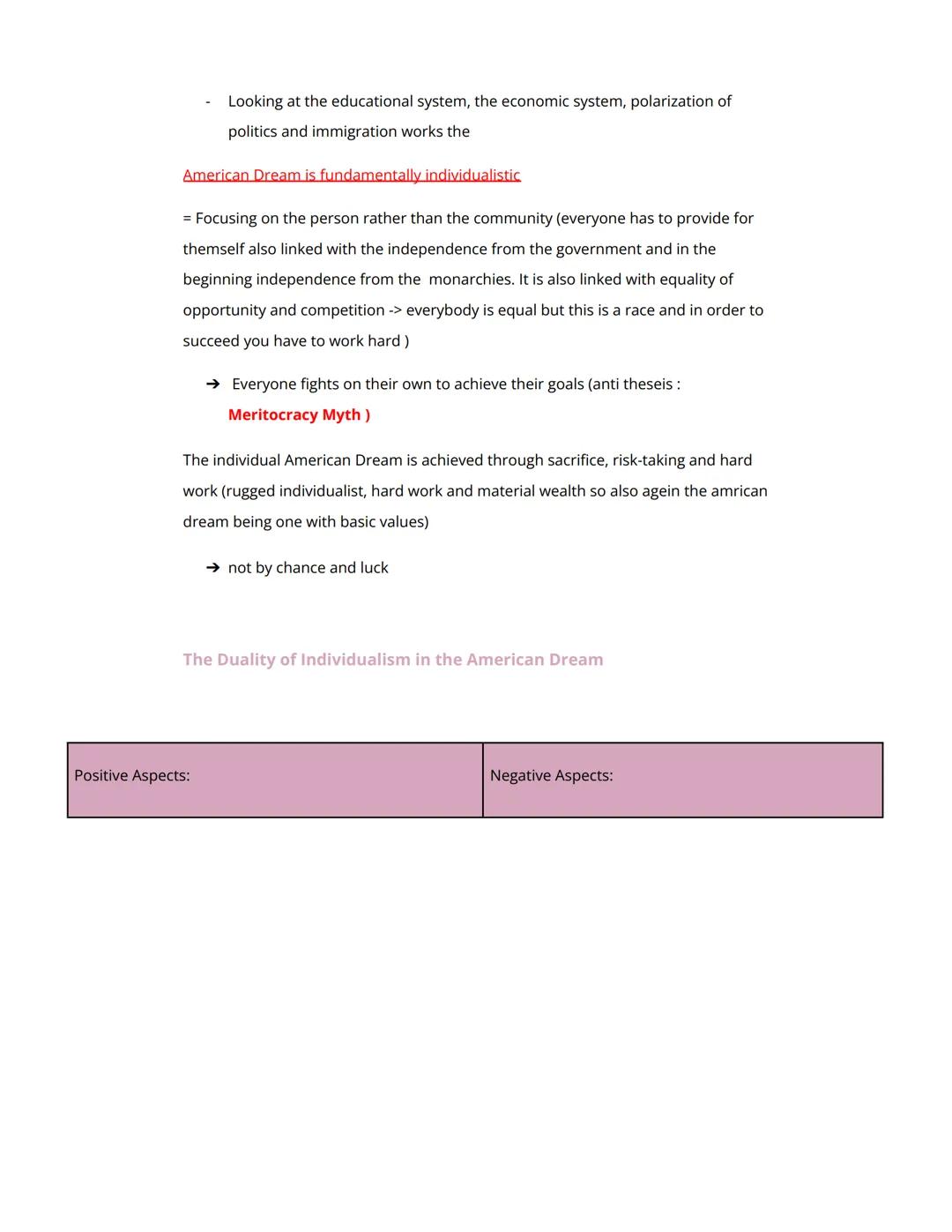 The Puritans
Religious movement → read the bible literally; America is the promised land; rejection of any kind
of amusement
Multiculturalis